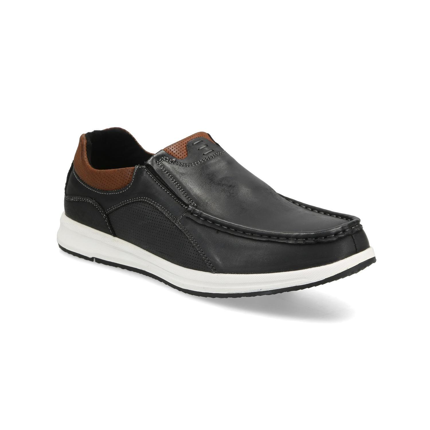 Zapatos Hombre Slip-On Cuero Alcala-3-36 Negro Cardinale-0