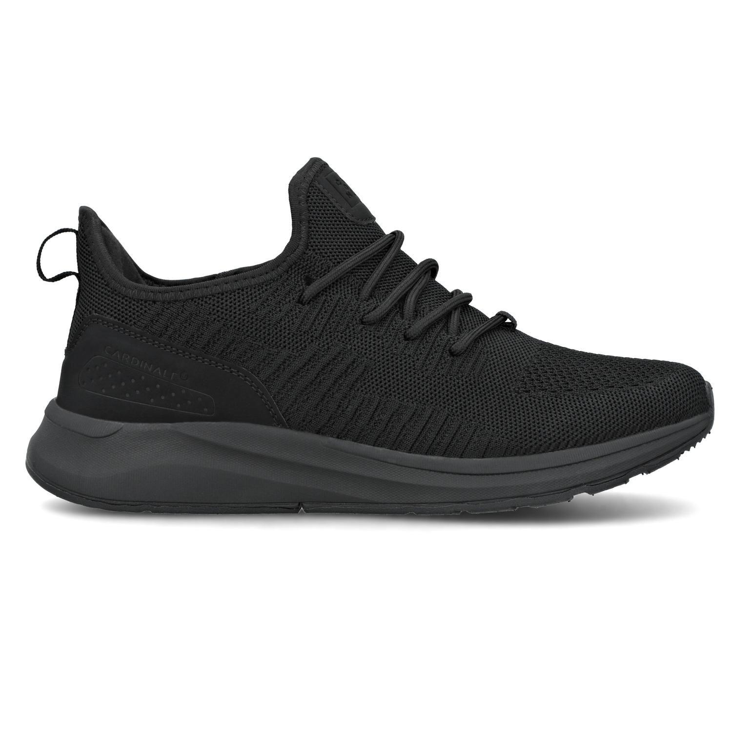 Zapatillas Hombre Textil Skid-0-57 Negro Cardinale-1