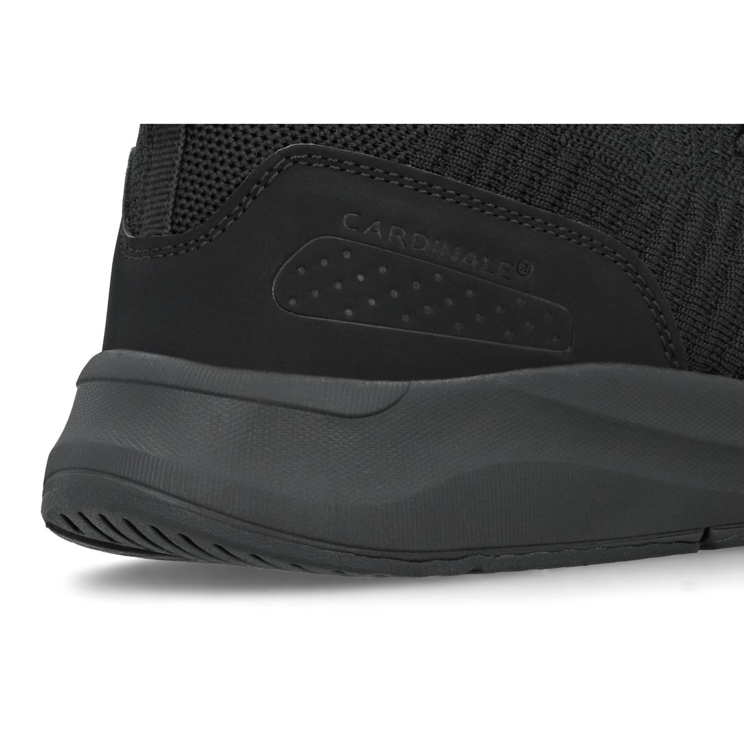 Zapatillas Hombre Textil Skid-0-57 Negro Cardinale-3