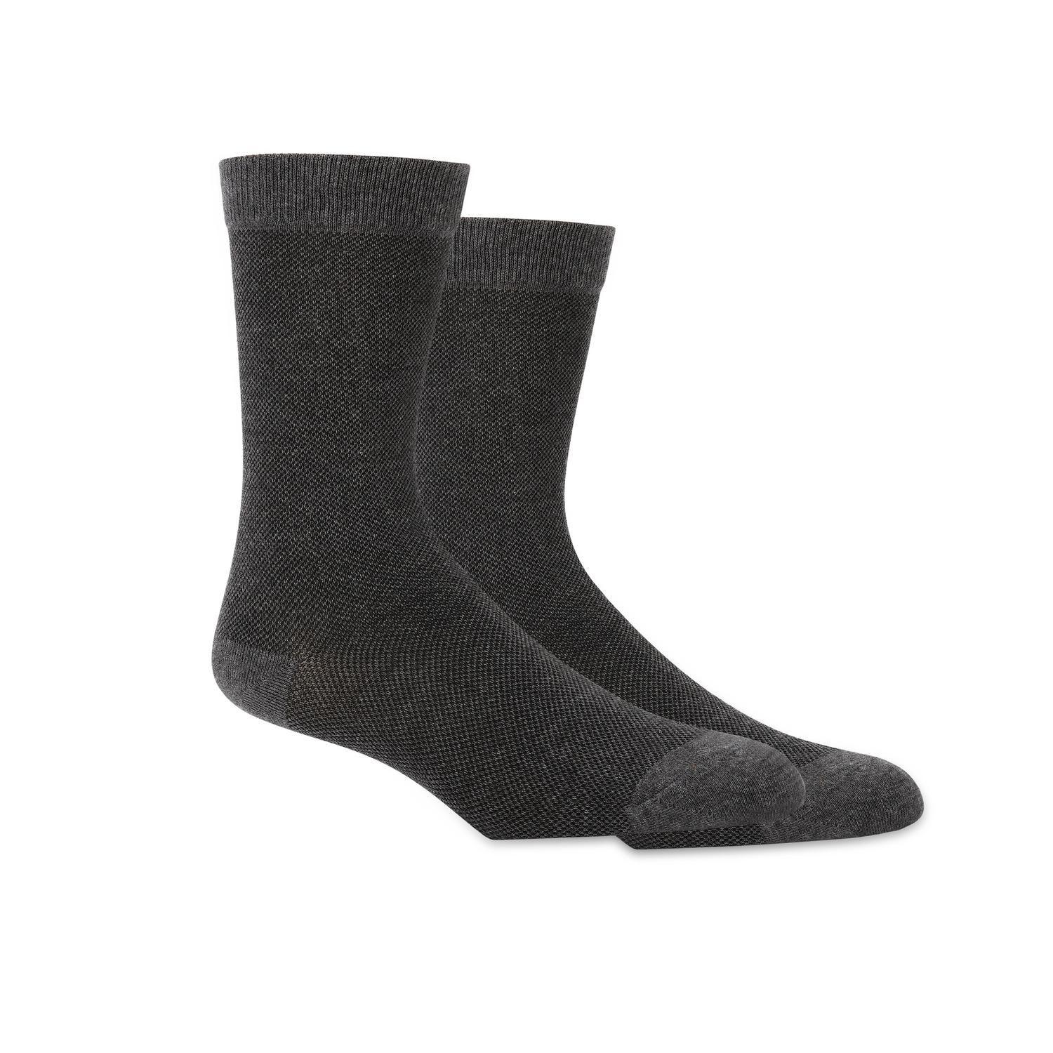 Pack 2 Pares Calcetines Algodón Hombre Ca66 Gris-0