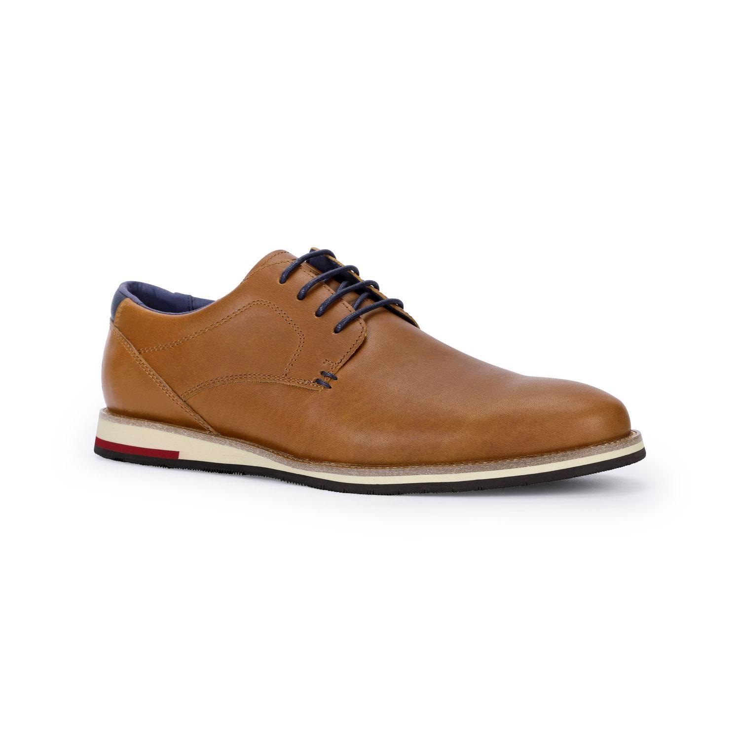 Zapatos Hombre Cuero Shelford-0-10 Brandy-1