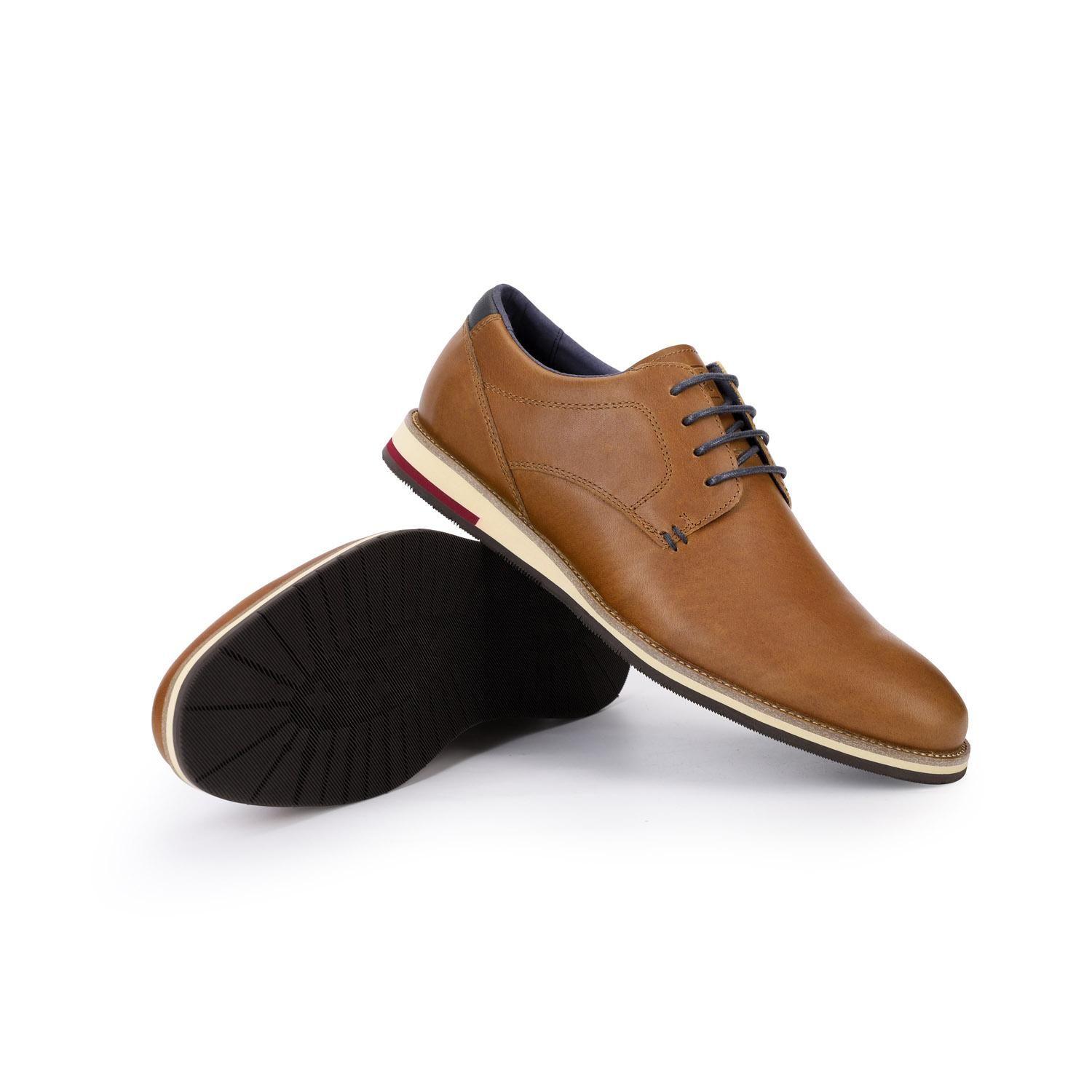 Zapatos Hombre Cuero Shelford-0-10 Brandy-2