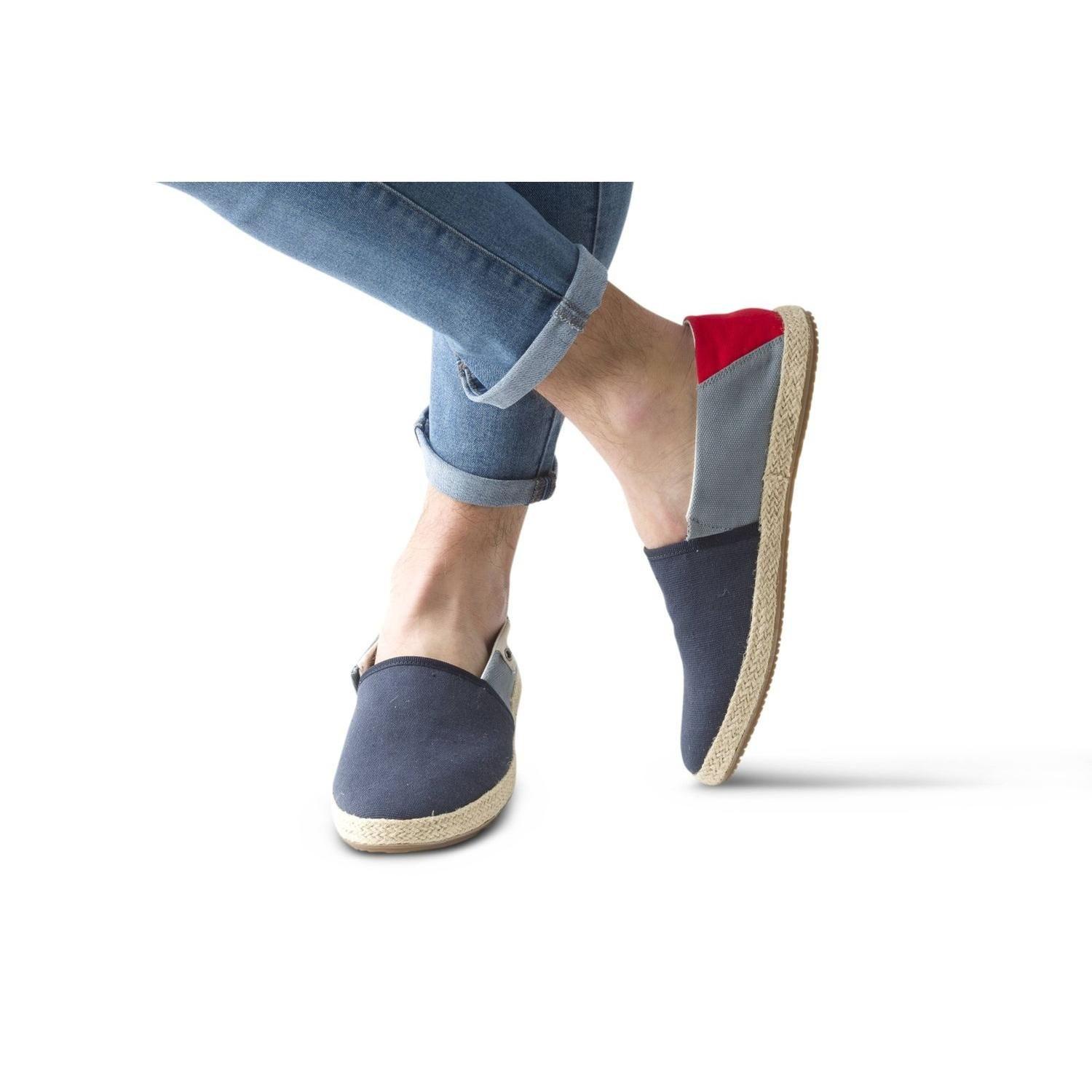 Alpargatas Hombre Textil Caledonia-4-01-Azul-3