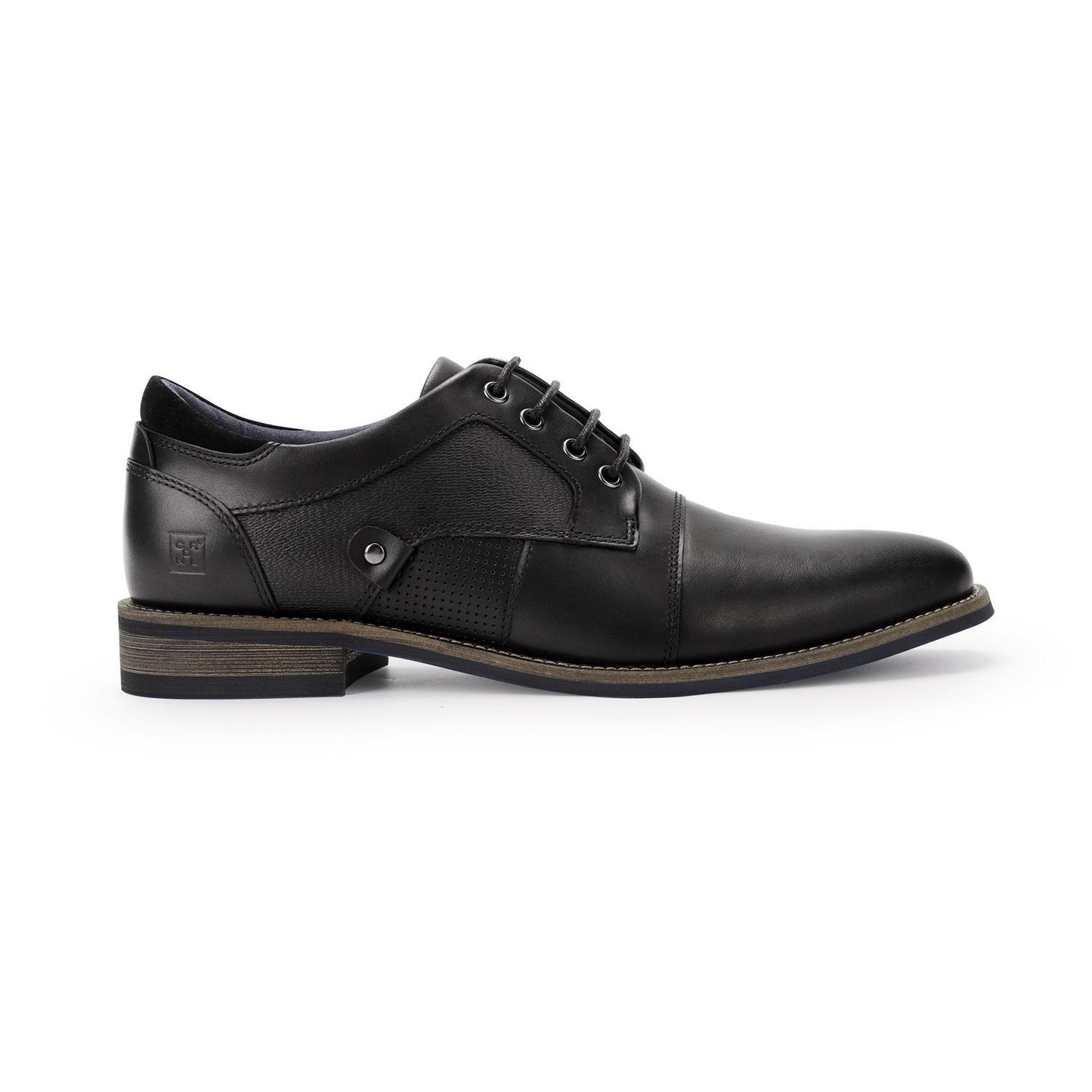 Zapatos Hombre Cuero Denizen-0-01 Negro Cardinale-1