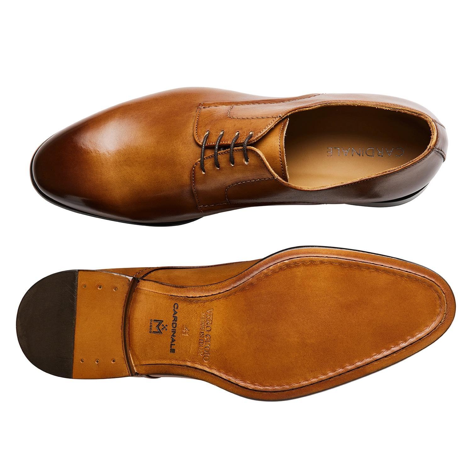 Zapatos Formales Hombre Suela Cuero Magno Cusani-0-01 Brandy-2