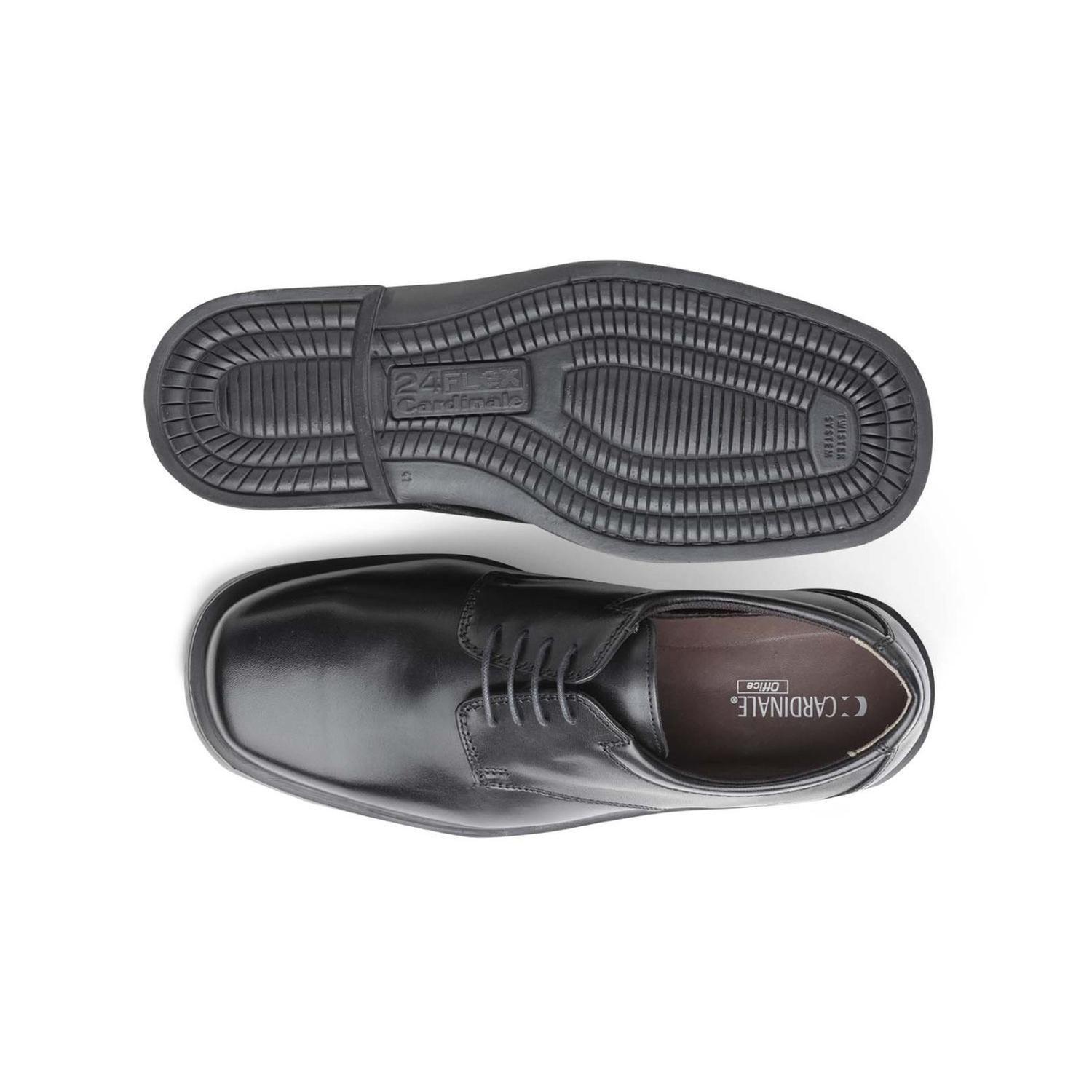 Zapatos Hombre Cuero 24 Flex Twister-0-50-Negro-2