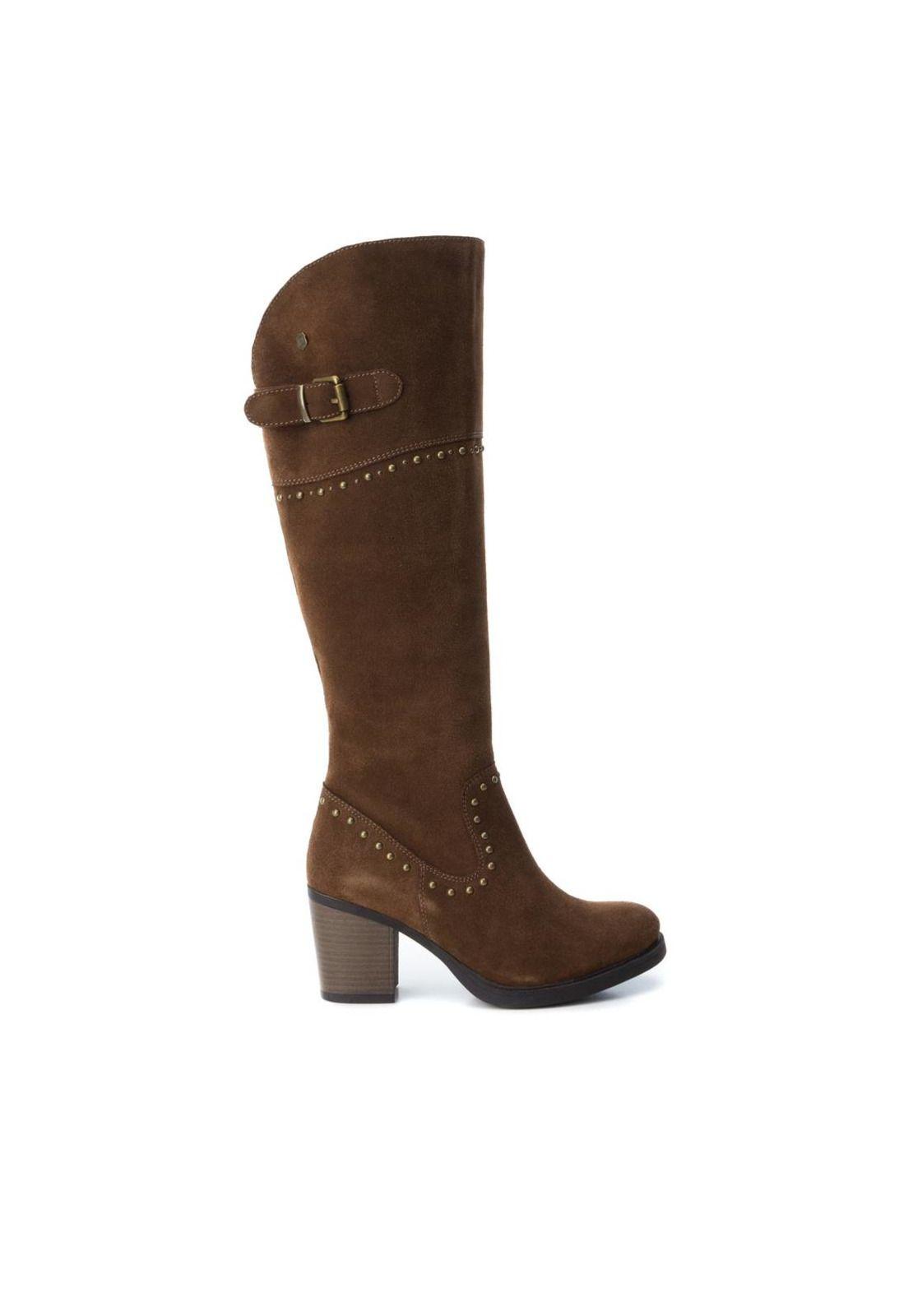 Botines Mujer Malu Camel Carmela-1