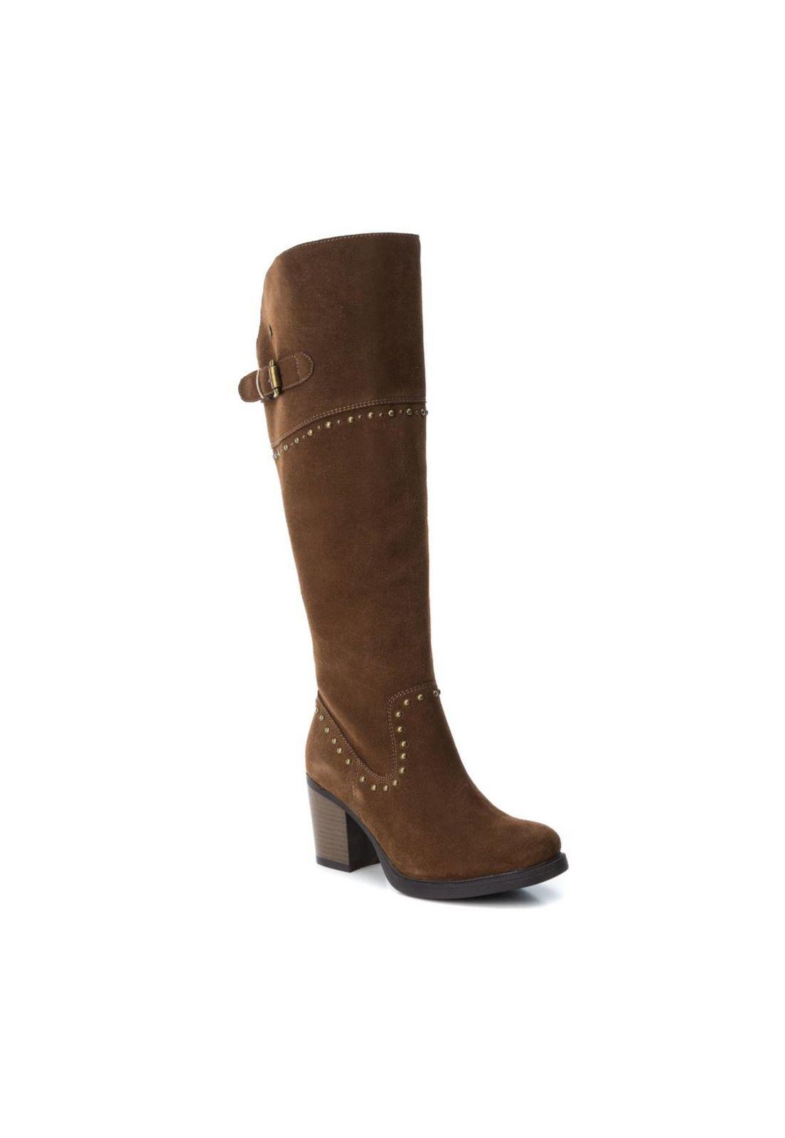 Botines Mujer Malu Camel Carmela-2