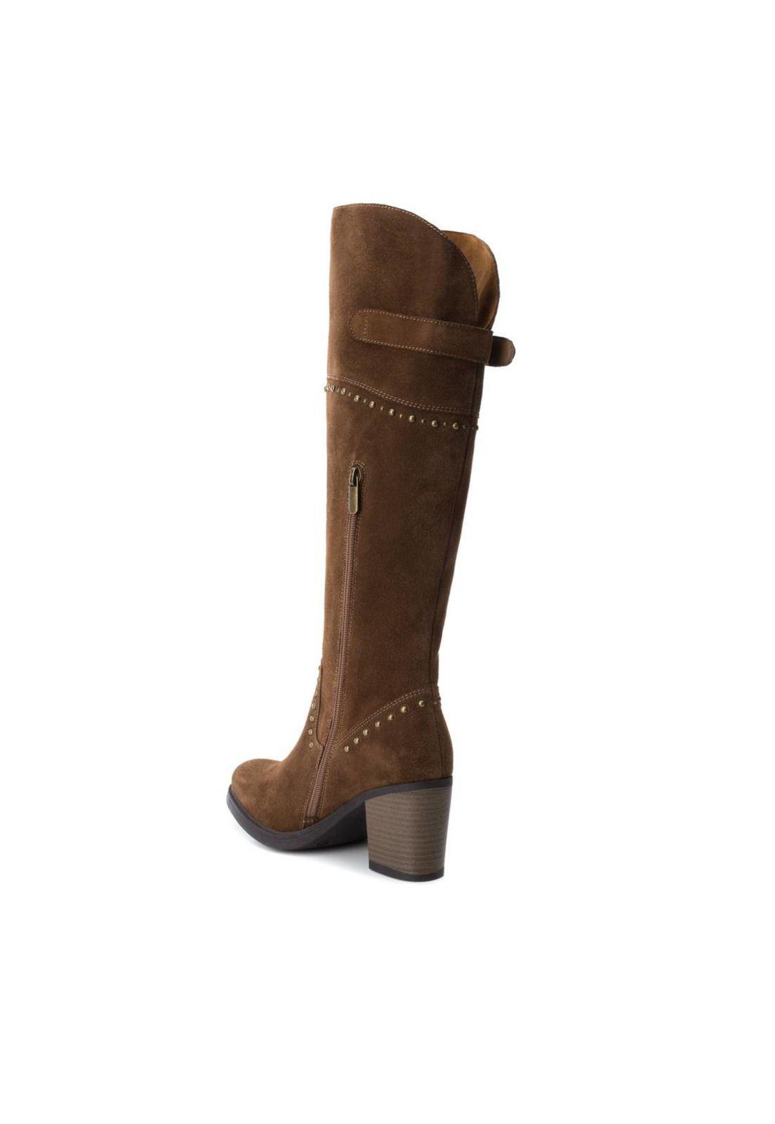 Botines Mujer Malu Camel Carmela-3