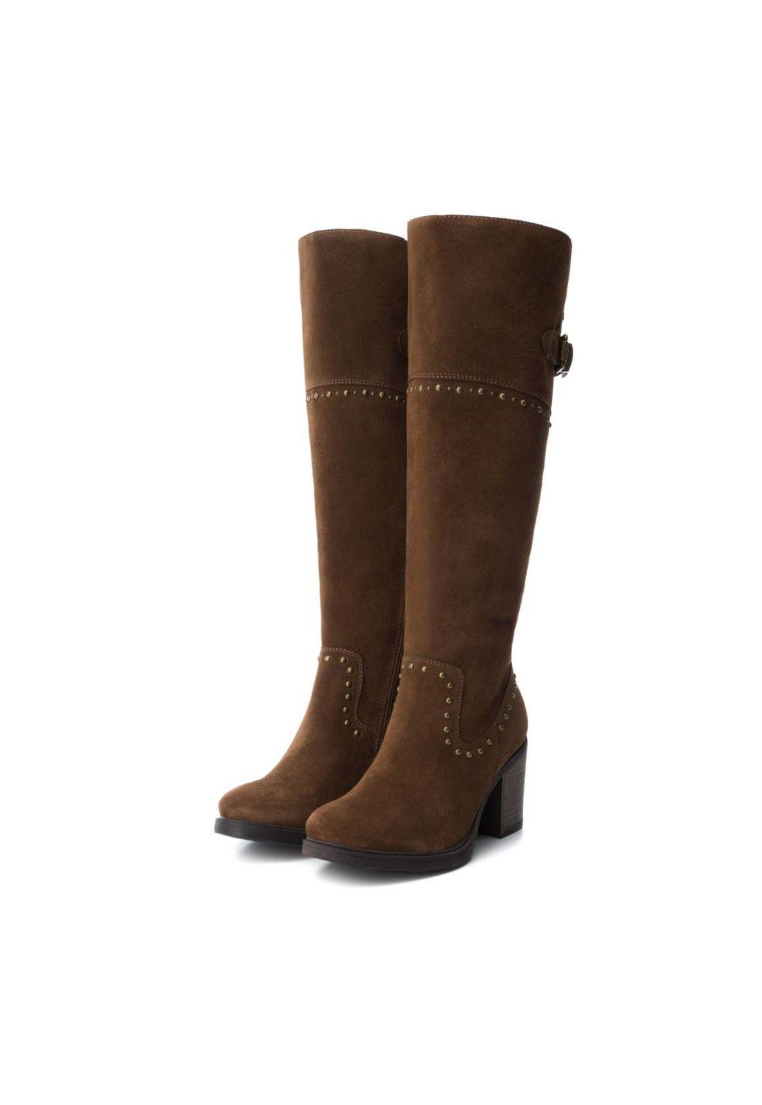 Botines Mujer Malu Camel Carmela-4