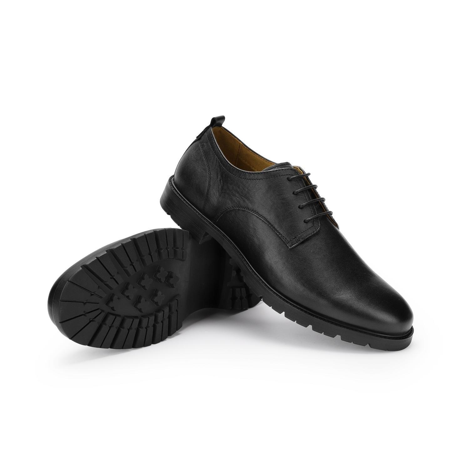 ZAPATOS HOMBRE CUERO HARROW-0-02 NEGRO-5