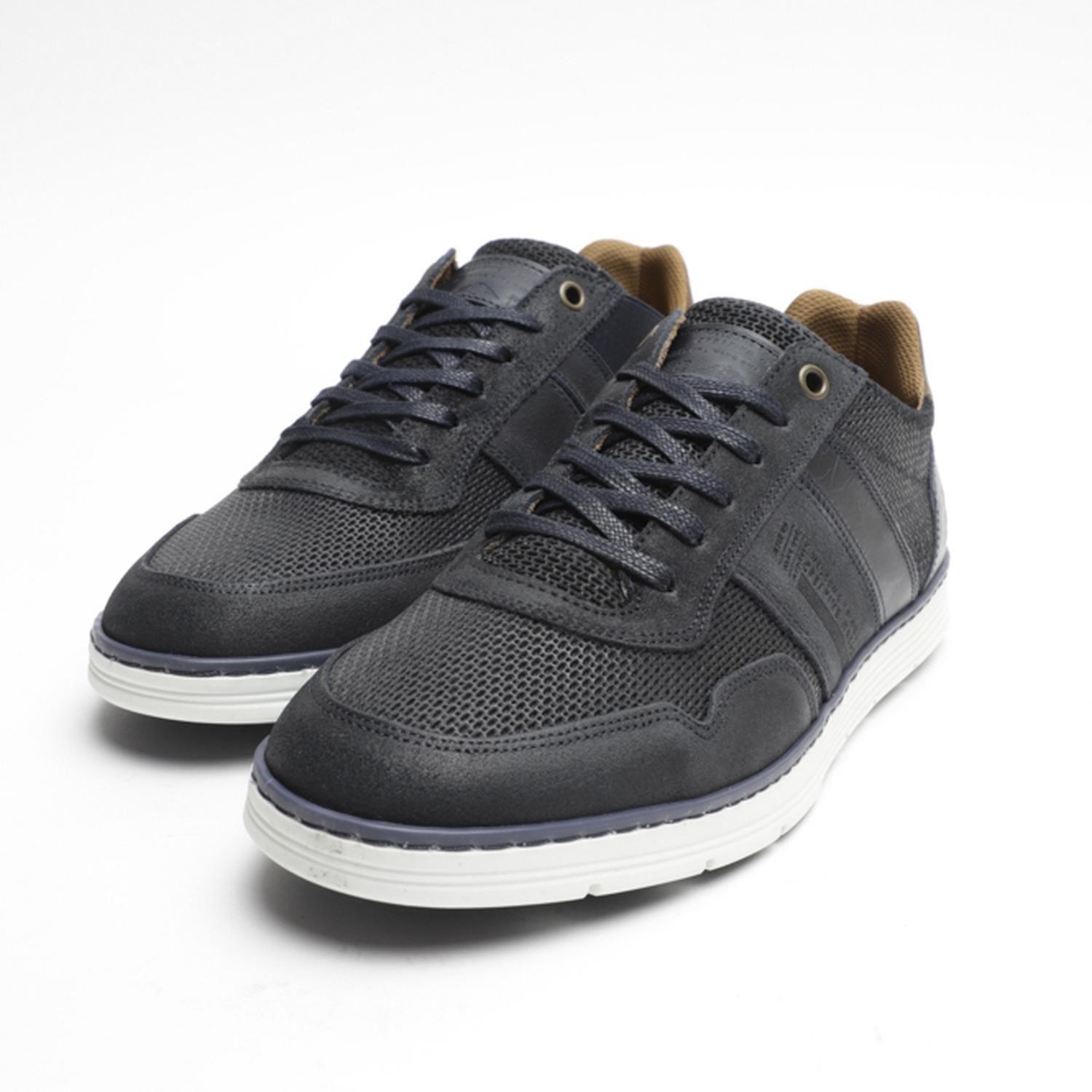 Zapatillas Urbanas Hombre Cuero Moseley-0-30 Azul Bullboxer-3