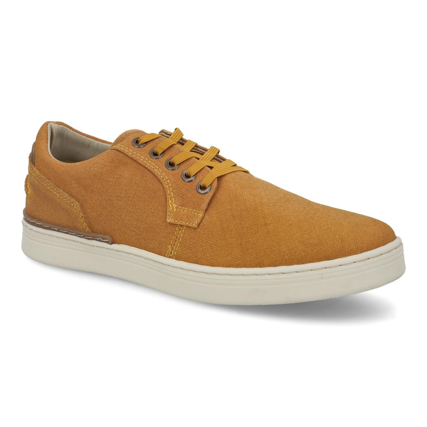 ZAPATILLAS HOMBRE TEXTIL CORDONES ESLASTICADOS BINN-0-82 AMARILLO-0