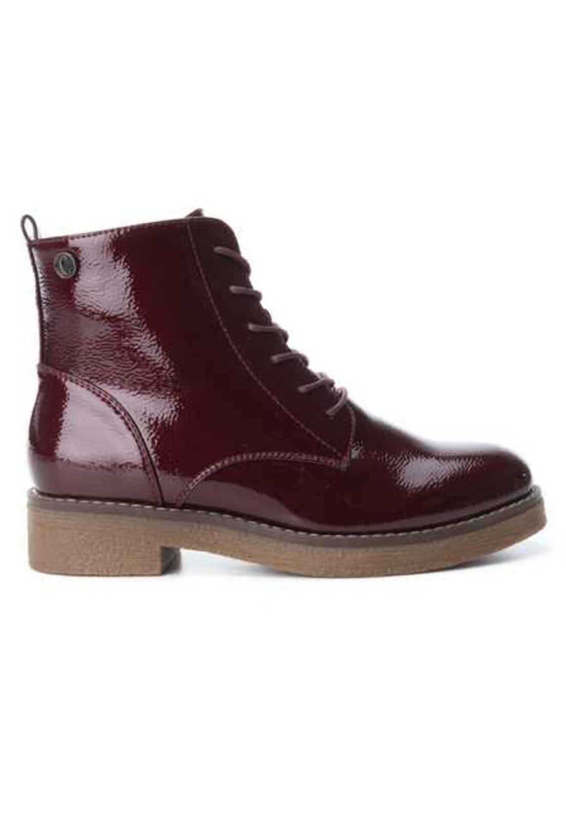 Botines Mujer Eloisa Burdeos Carmela-1