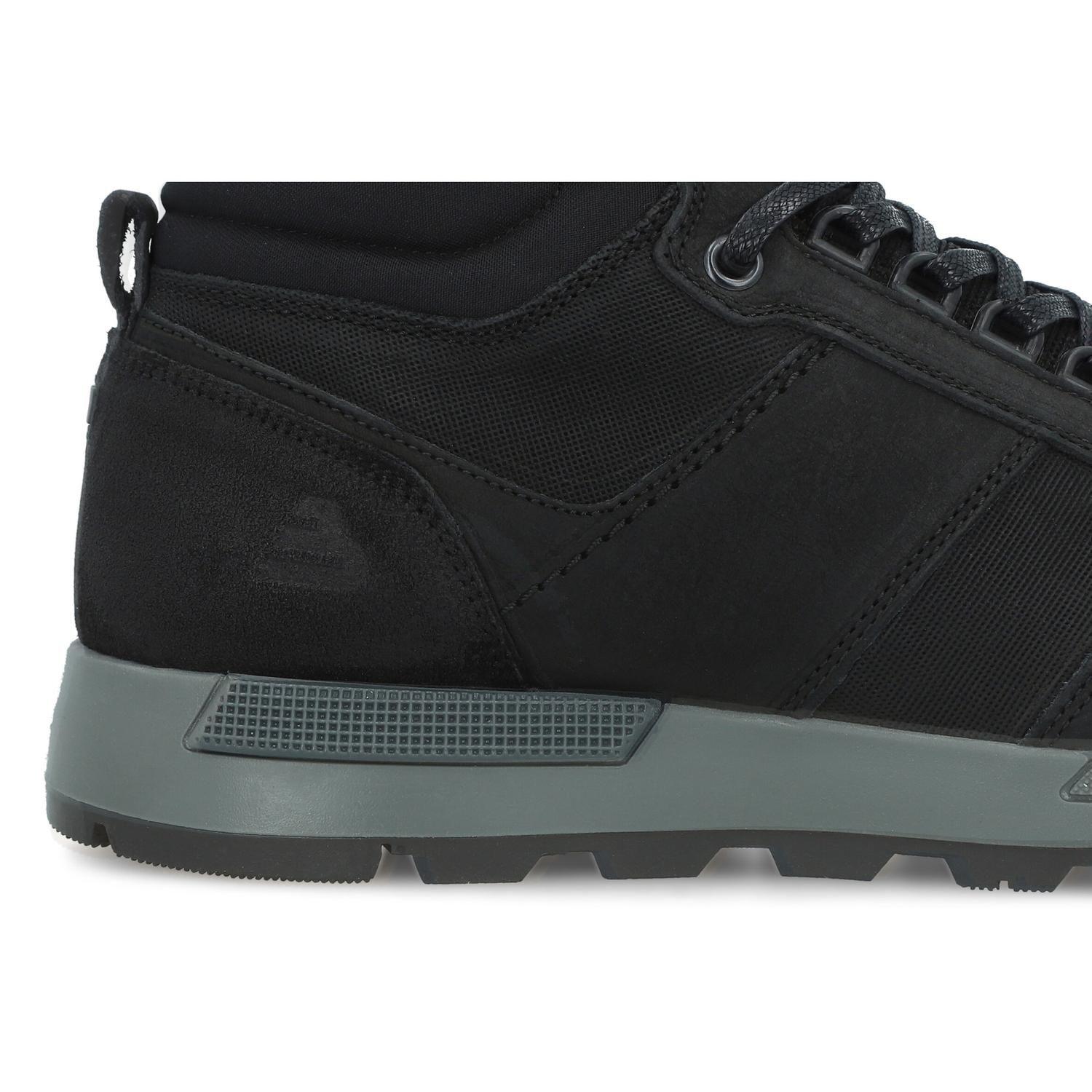 BULLBOXER ZAPATILLAS HOMBRE CAÑA ALTA CUERO Y TEXTIL DUDLEY-6-05 NEGRO-3