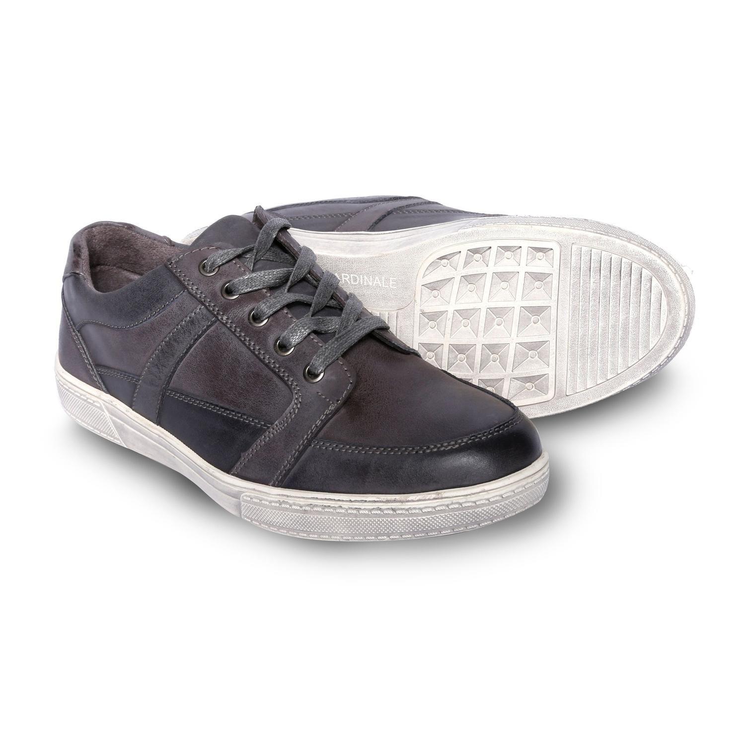 ZAPATILLAS HOMBRE CUERO MEMPHIS-0-79-GRIS-4