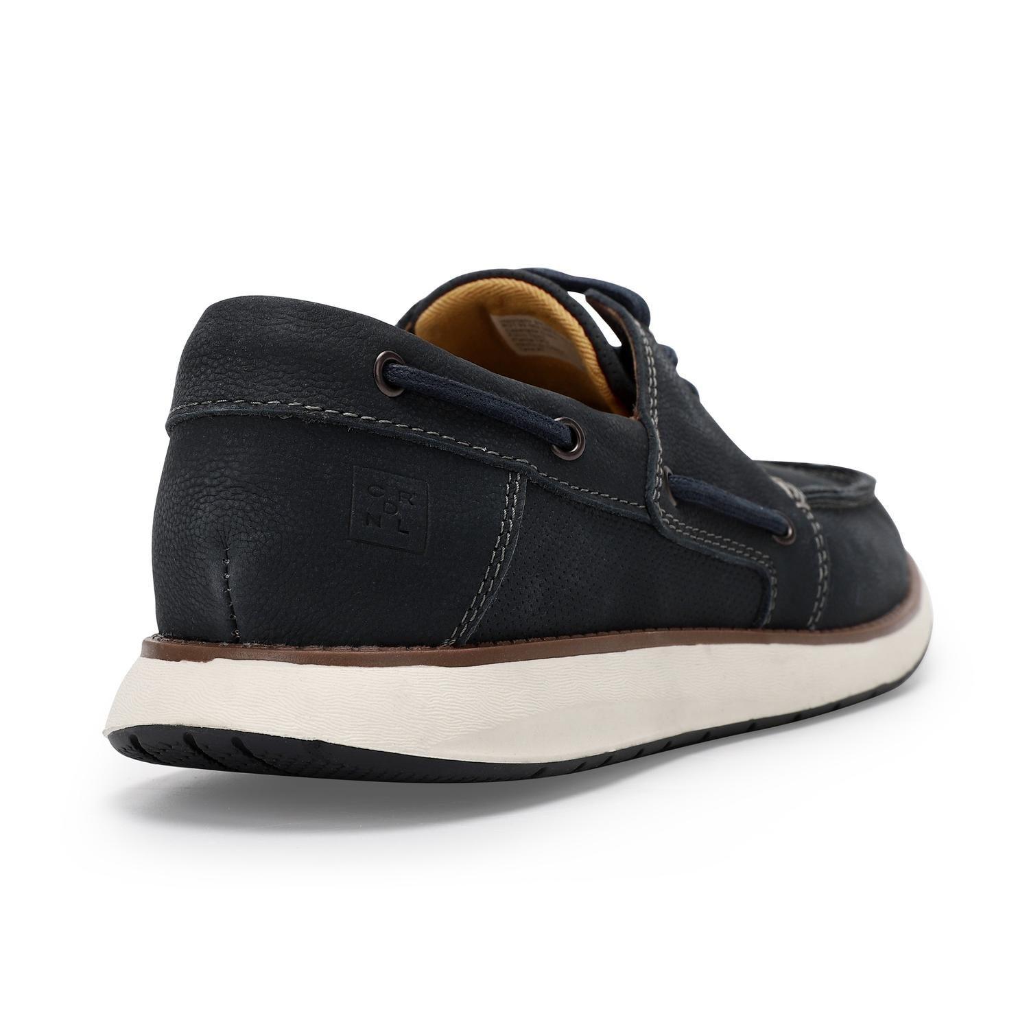 Zapatos Hombre Cuero Reston-0-04 Azul-4