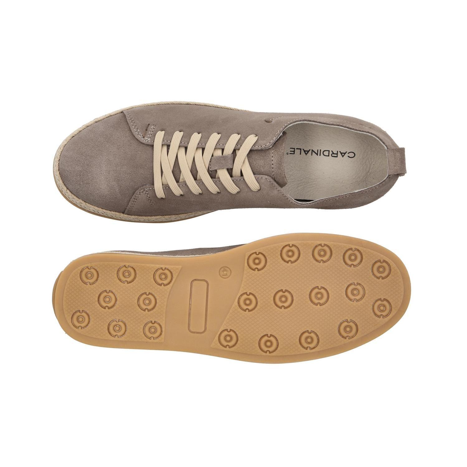 ALPARGATAS CORDONES HOMBRE CUERO TRENC-0-01 CAFÉ-2