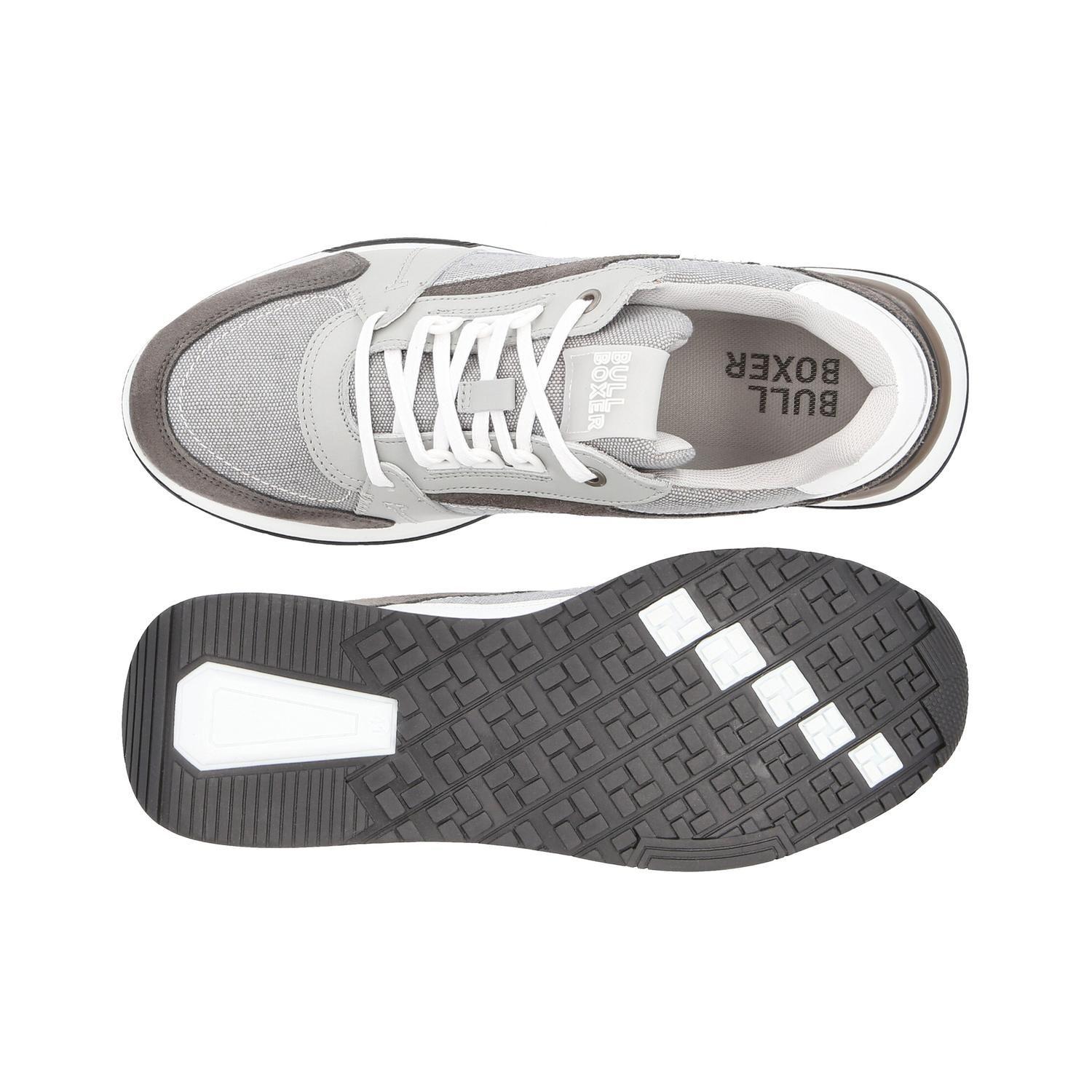 Zapatillas Urbanas Hombre Cuero Split-0-70 Blanco Bullboxer-2