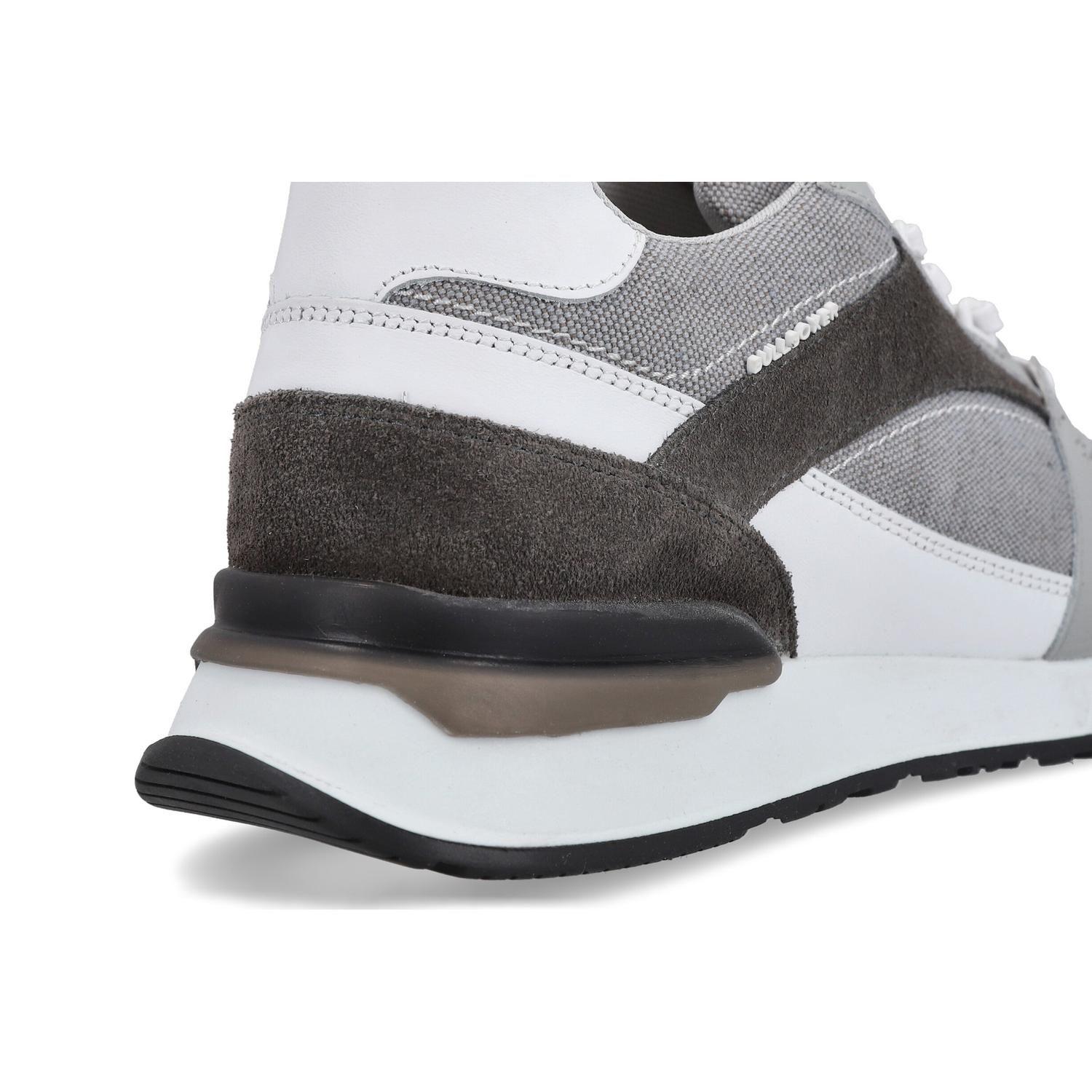 Zapatillas Urbanas Hombre Cuero Split-0-70 Blanco Bullboxer-3