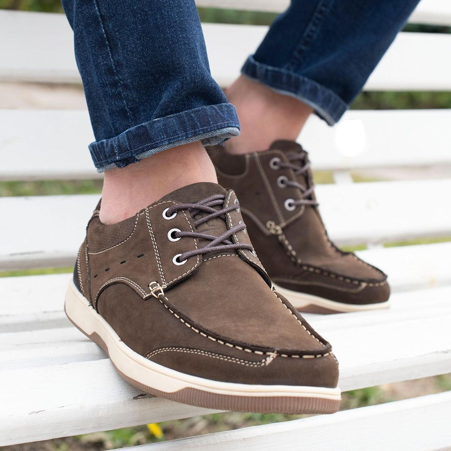 ZAPATOS HOMBRE CUERO RECIFE-0-09 CAFÉ-2