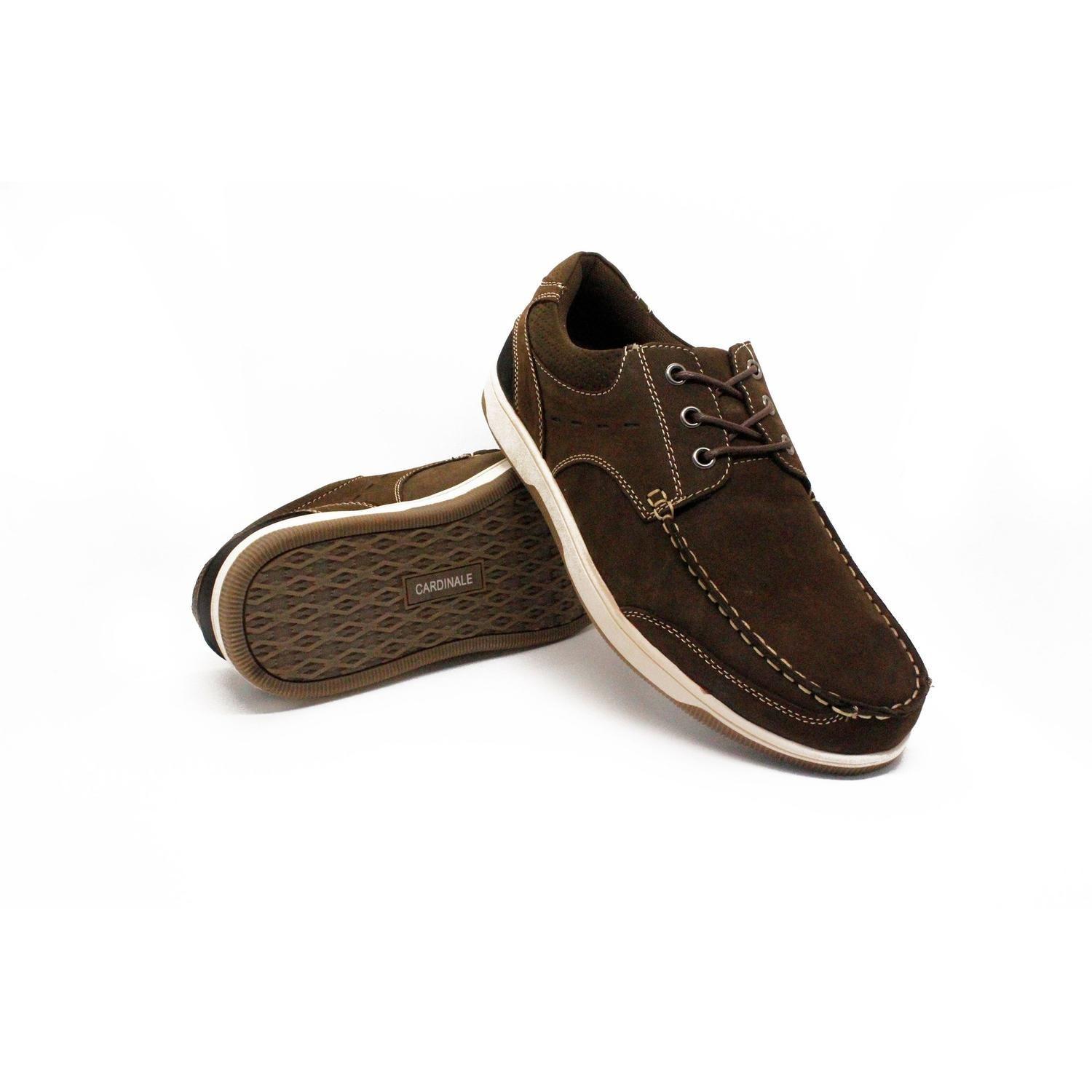 ZAPATOS HOMBRE CUERO RECIFE-0-09 CAFÉ-3