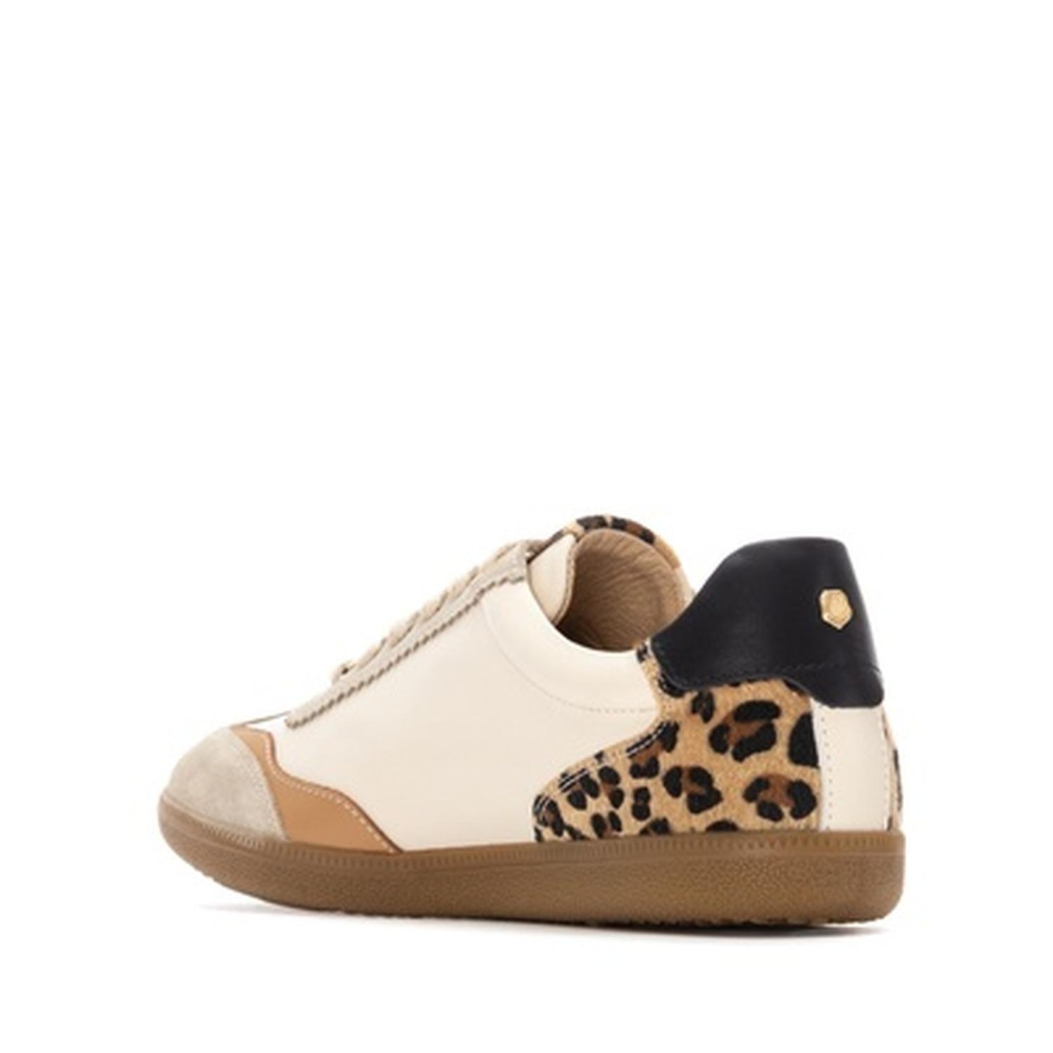Zapatillas Cuero Mujer Angla-0-40 Beige Carmela-3