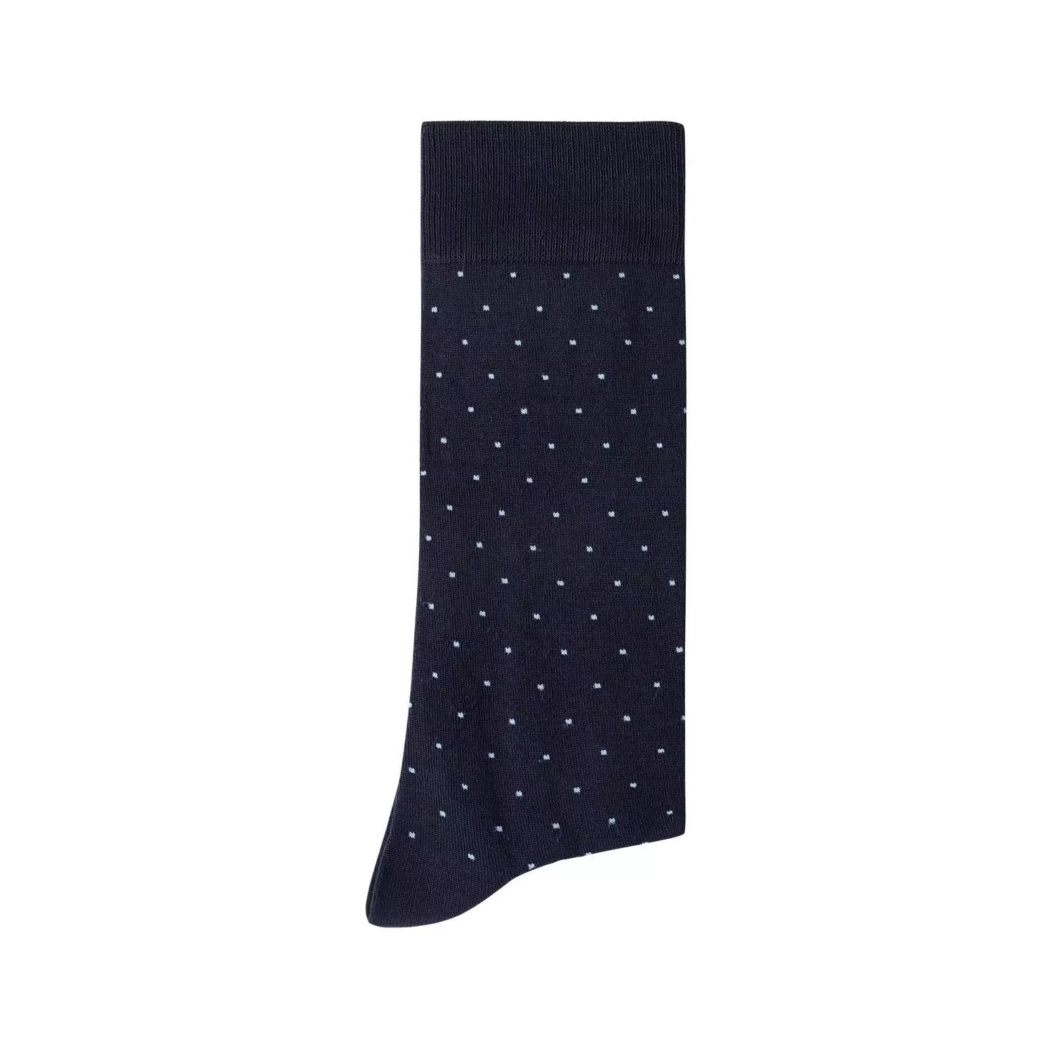 Calcetines Hombre Algodón Azul Con Puntitos Celeste (Talla 39-45) Calc-1U-Pt01-1