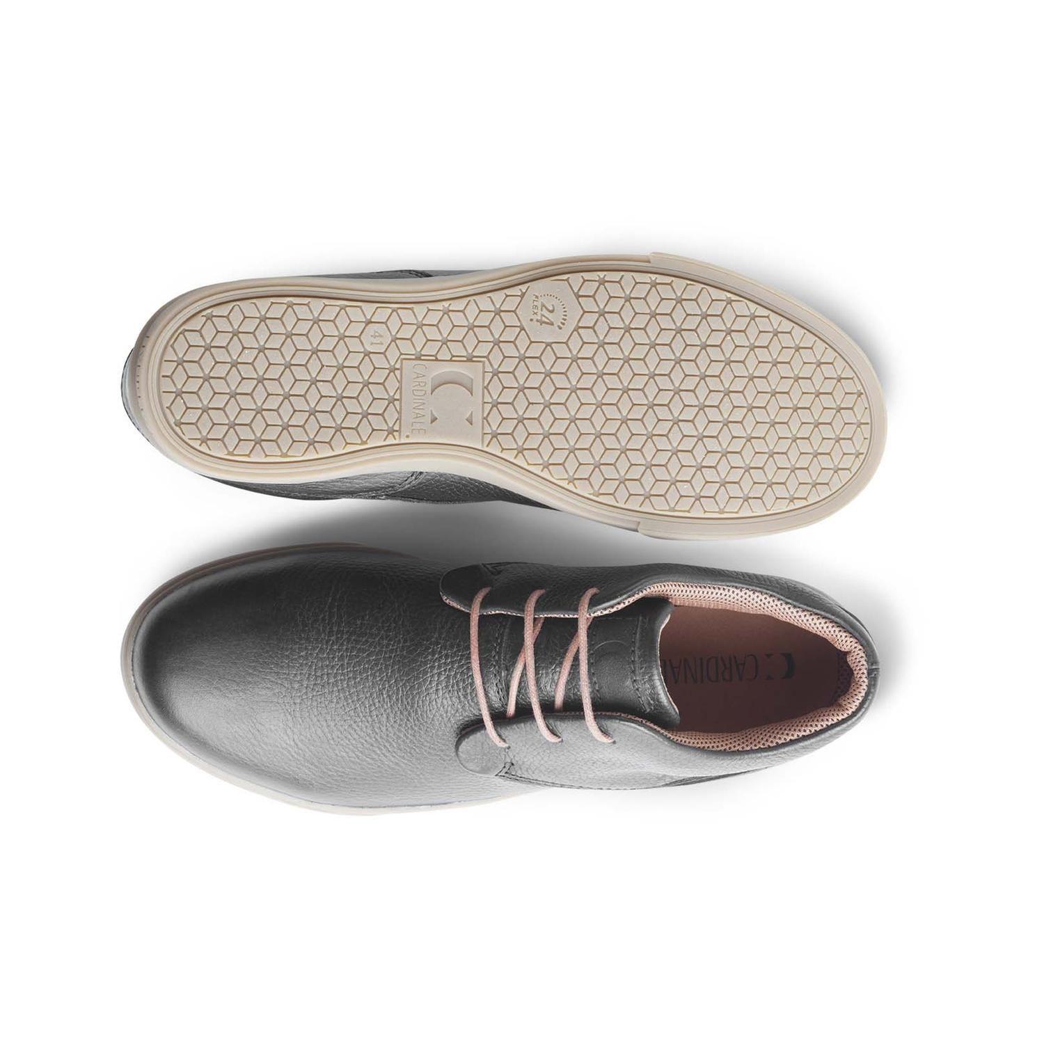 ZAPATILLAS HOMBRE CUERO CAÑA ALTA OPORTO-6-06-NEGRO-2