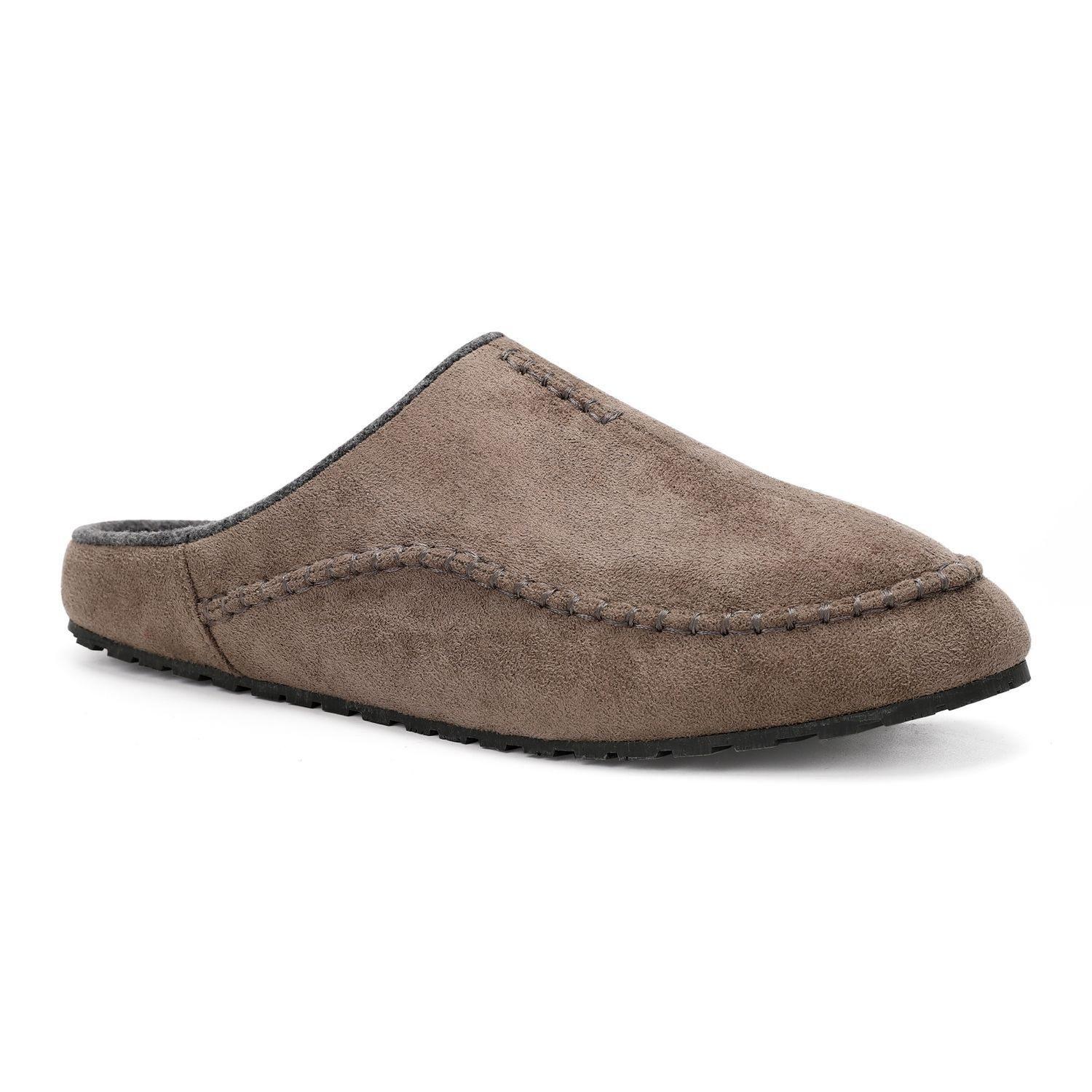 PANTUFLAS HOMBRE TEXTIL SIOUX-2-01 BEIGE-0