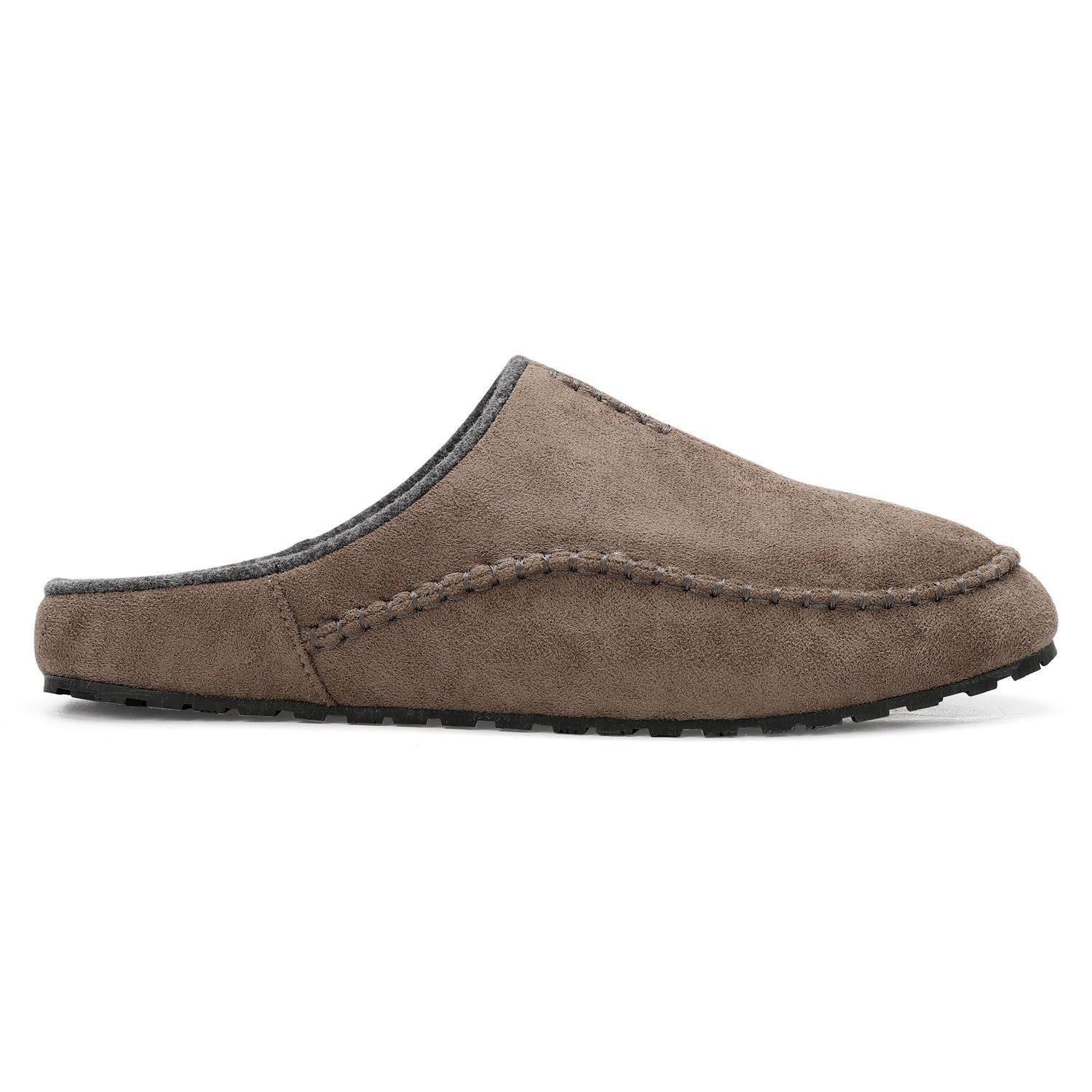 PANTUFLAS HOMBRE TEXTIL SIOUX-2-01 BEIGE-1