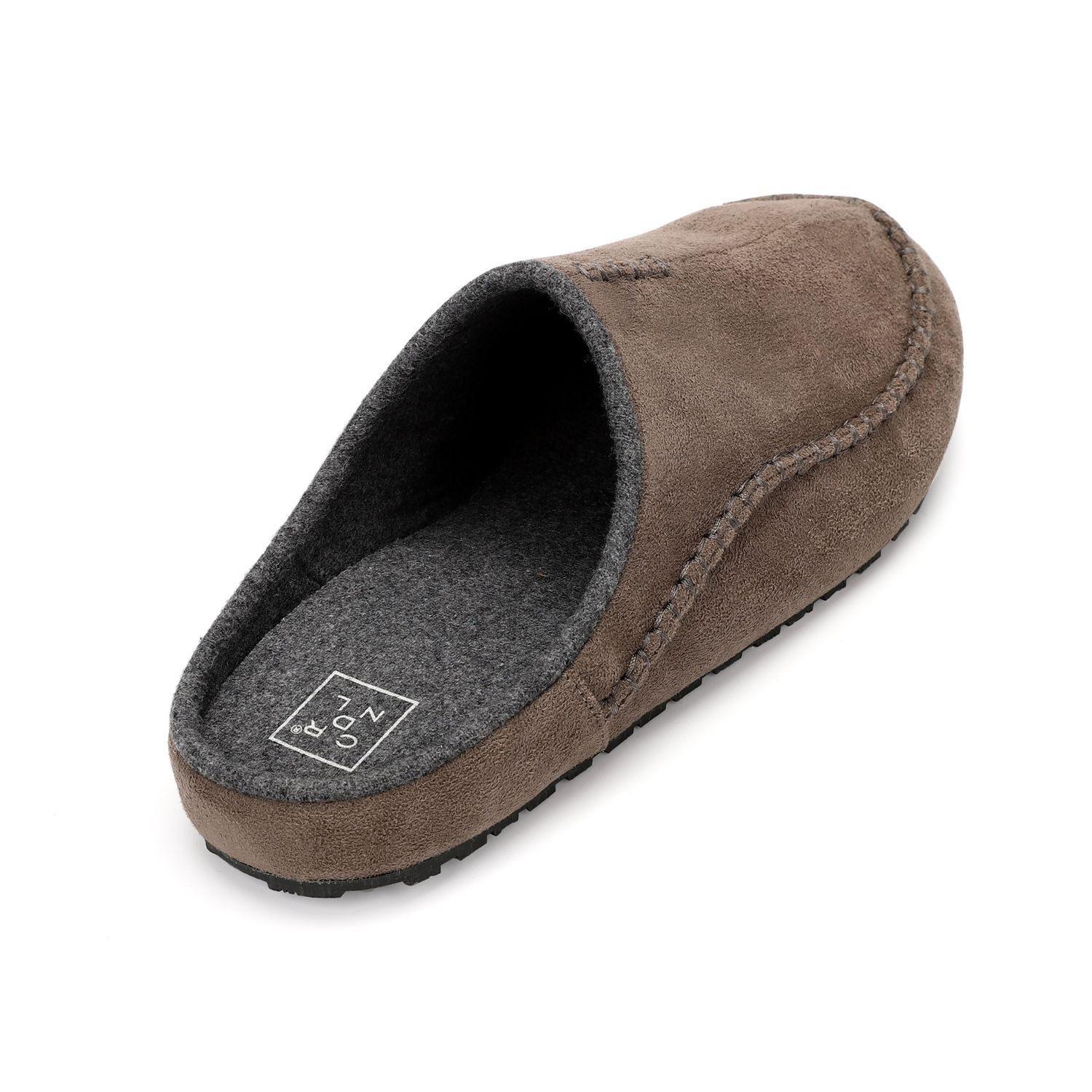 PANTUFLAS HOMBRE TEXTIL SIOUX-2-01 BEIGE-3