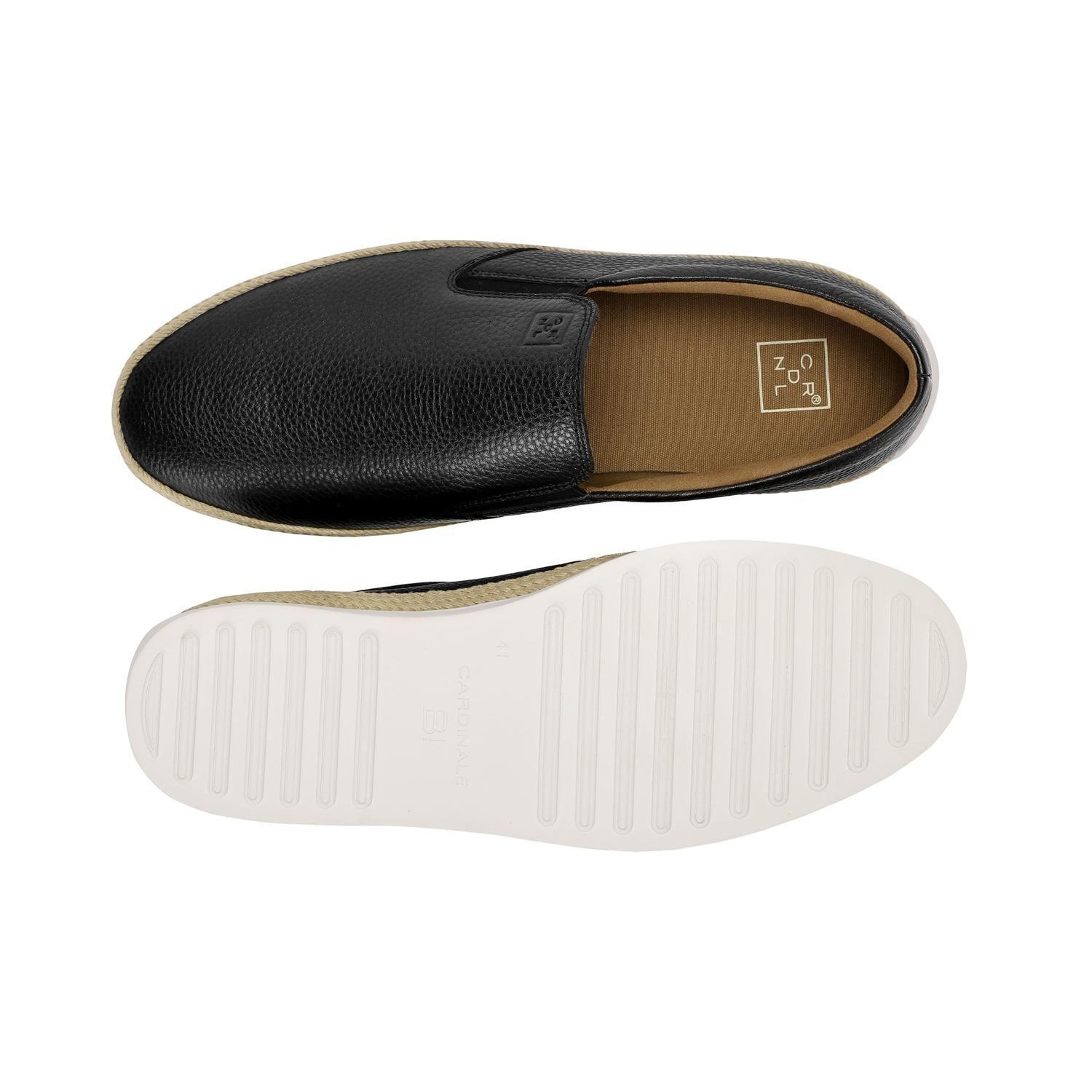 Alpargatas Hombre Cuero Portside-3-03 Negro-2