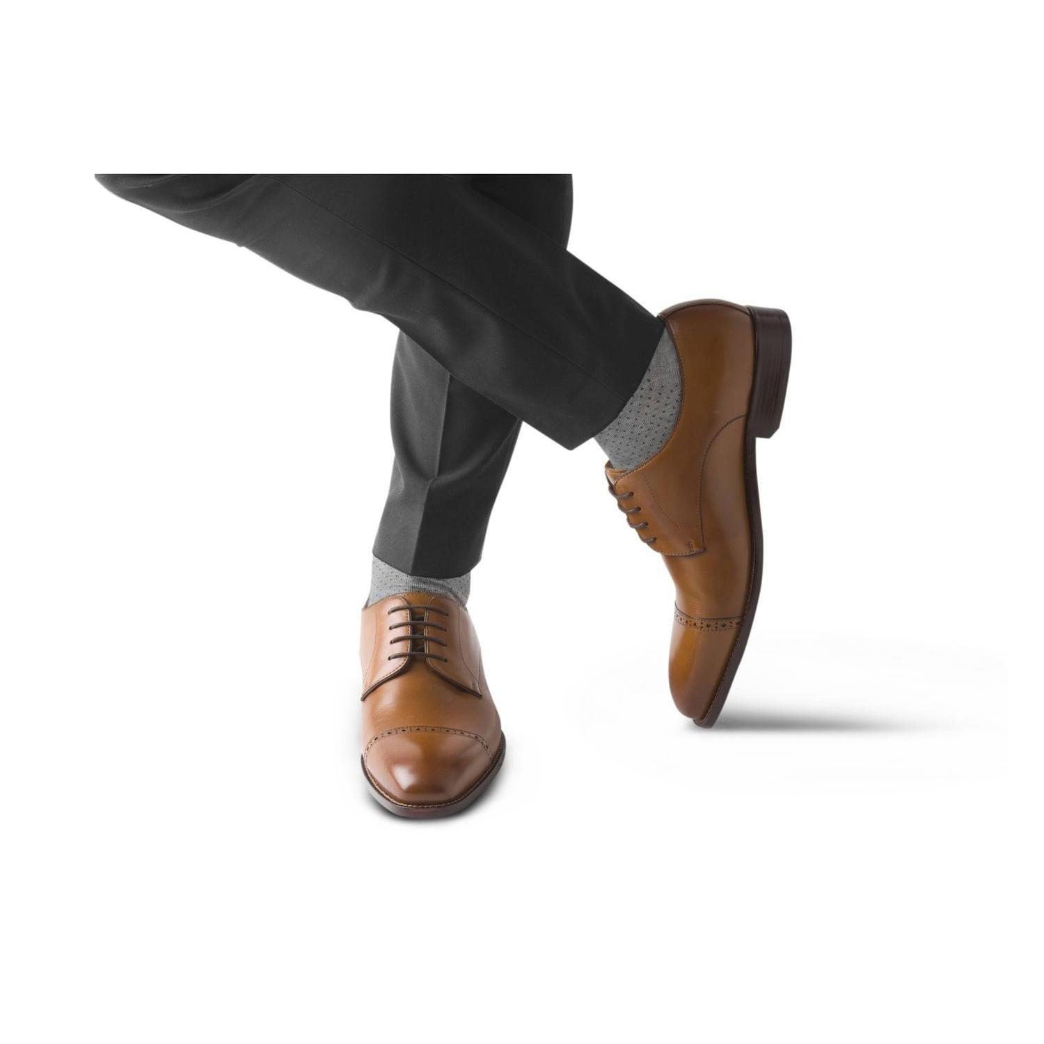 ZAPATOS HOMBRE CUERO SUELA DOMMER-0-05-BRANDY-3