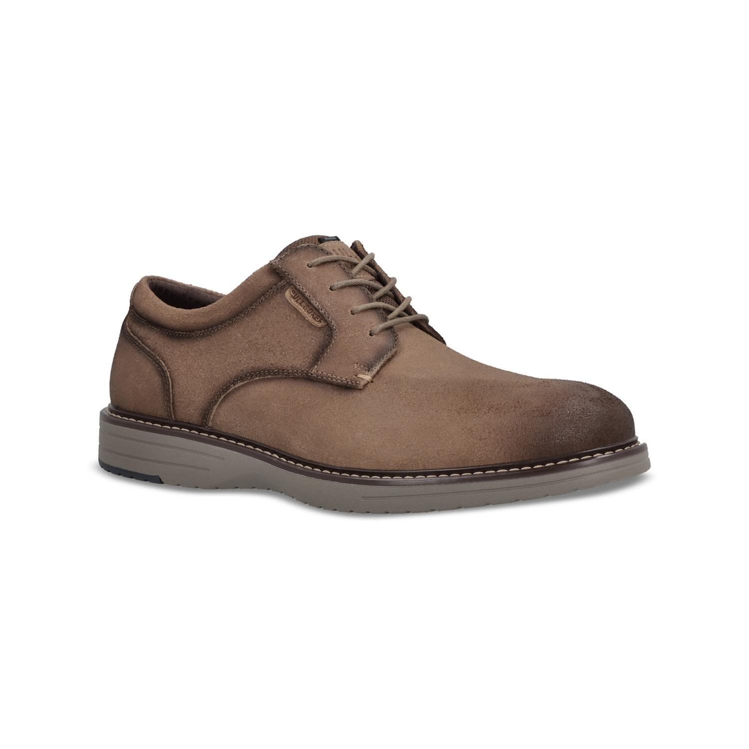 Zapatos Casual Formal Hombre Cuero Crieff-0-31 Taupé Bullboxer-1