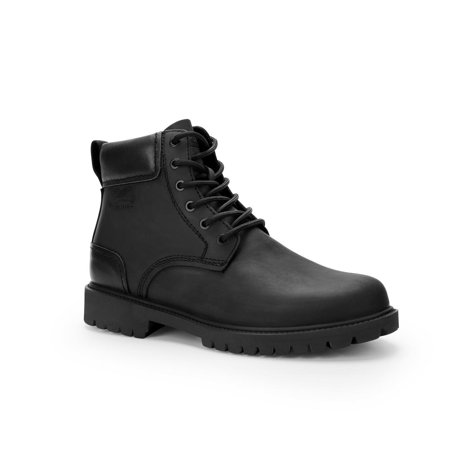 Botines Hombre Cuero Devontown-6-01 Negro-0