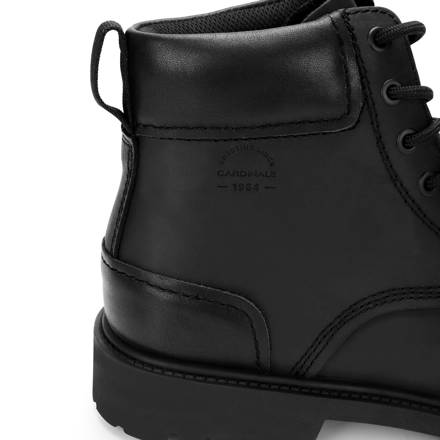 Botines Hombre Cuero Devontown-6-01 Negro-4