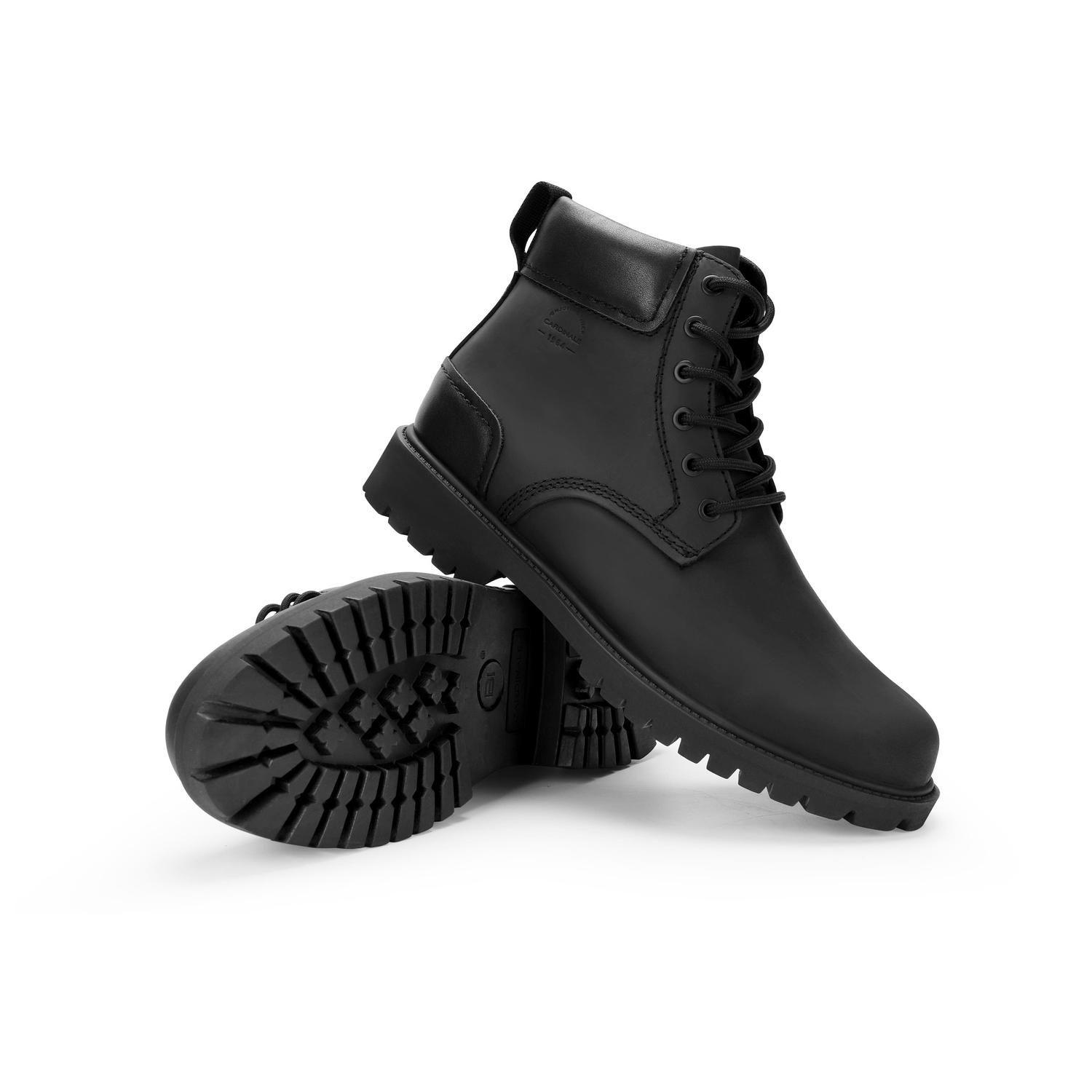 Botines Hombre Cuero Devontown-6-01 Negro-5