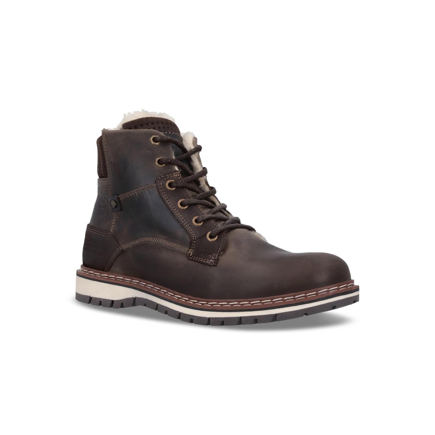 BULLBOXER BOTINES HOMBRE CUERO SPIEZ-6-58 CAFÉ-0