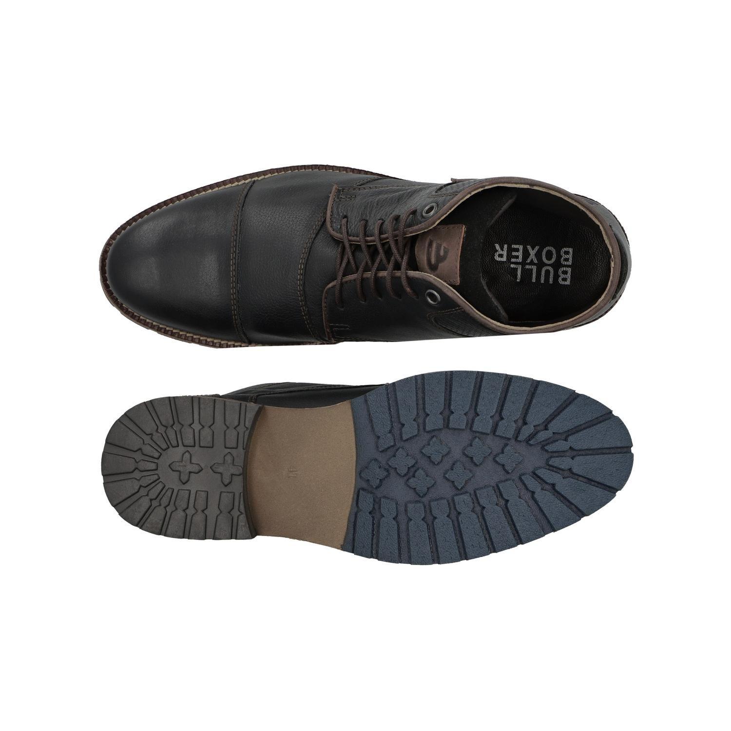 Botines Hombre Cuero Clapton-6-84 Negro Bullboxer-2