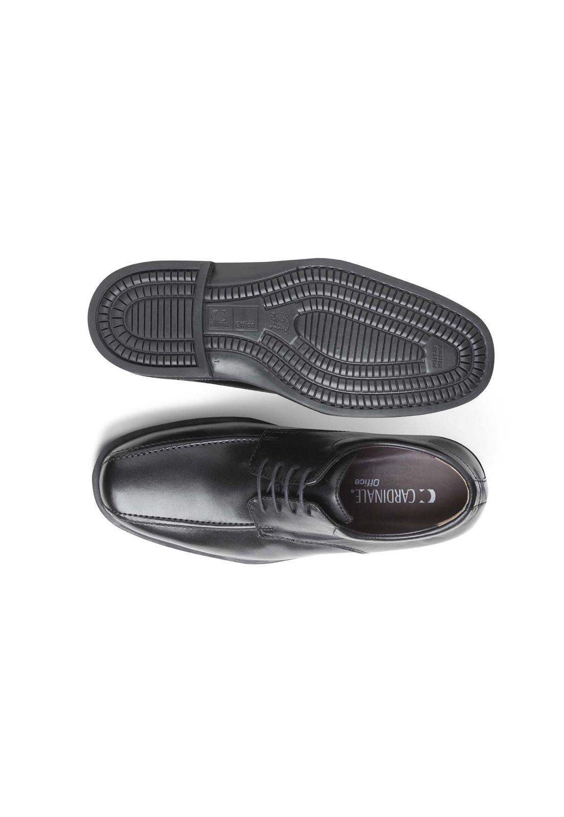 Zapatos Hombre Cuero 24 Flex Twister Class-0-42 Negro Cardinale-2