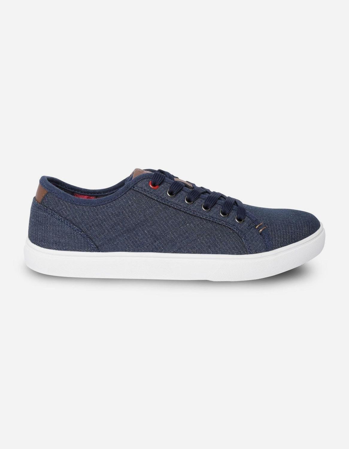 Zapatillas Urbanas Hombre Textil Panama Azul Cardinale-1