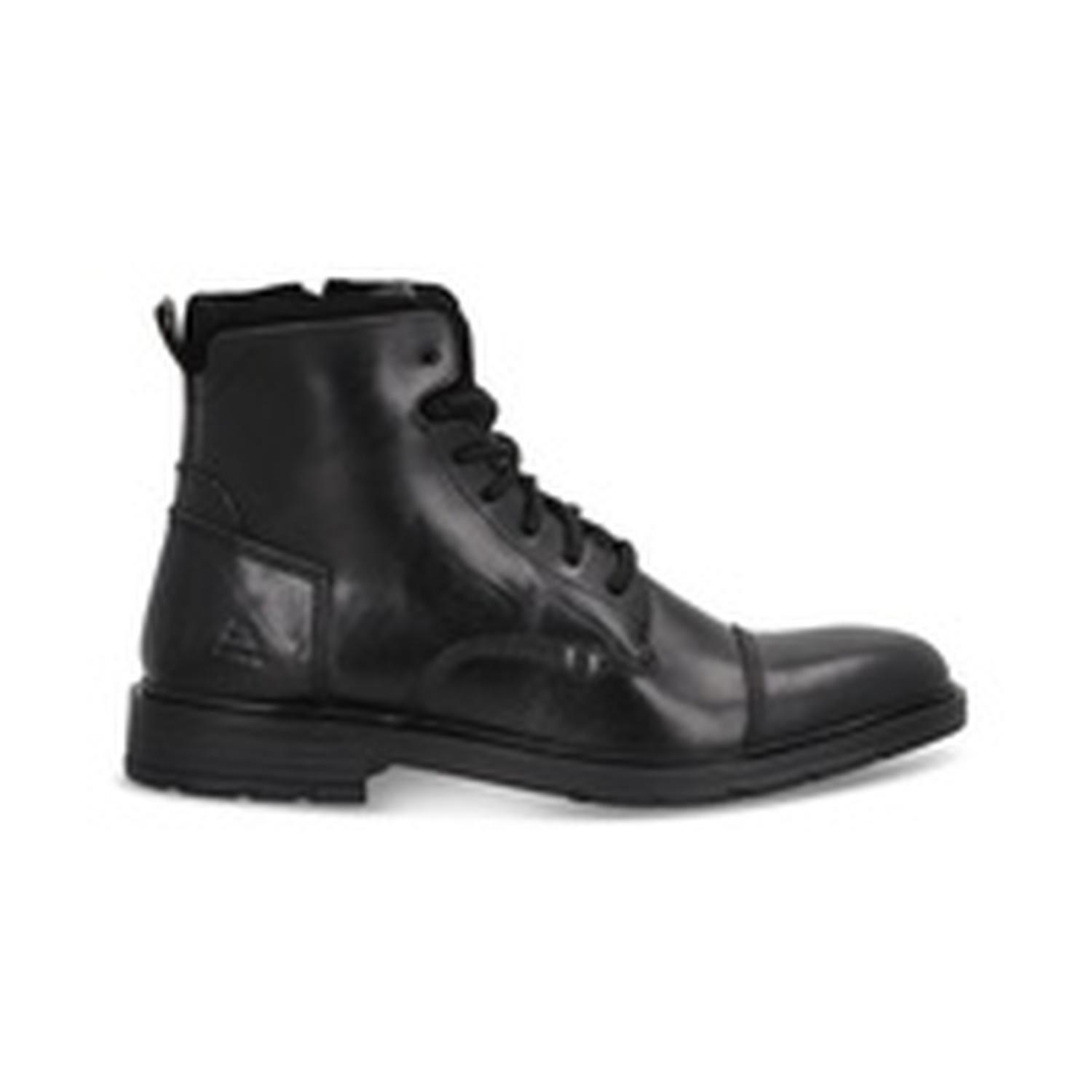Botines Bototos Urbanos Hombre Cuero Fuse-6-21 Negro Bullboxer-0