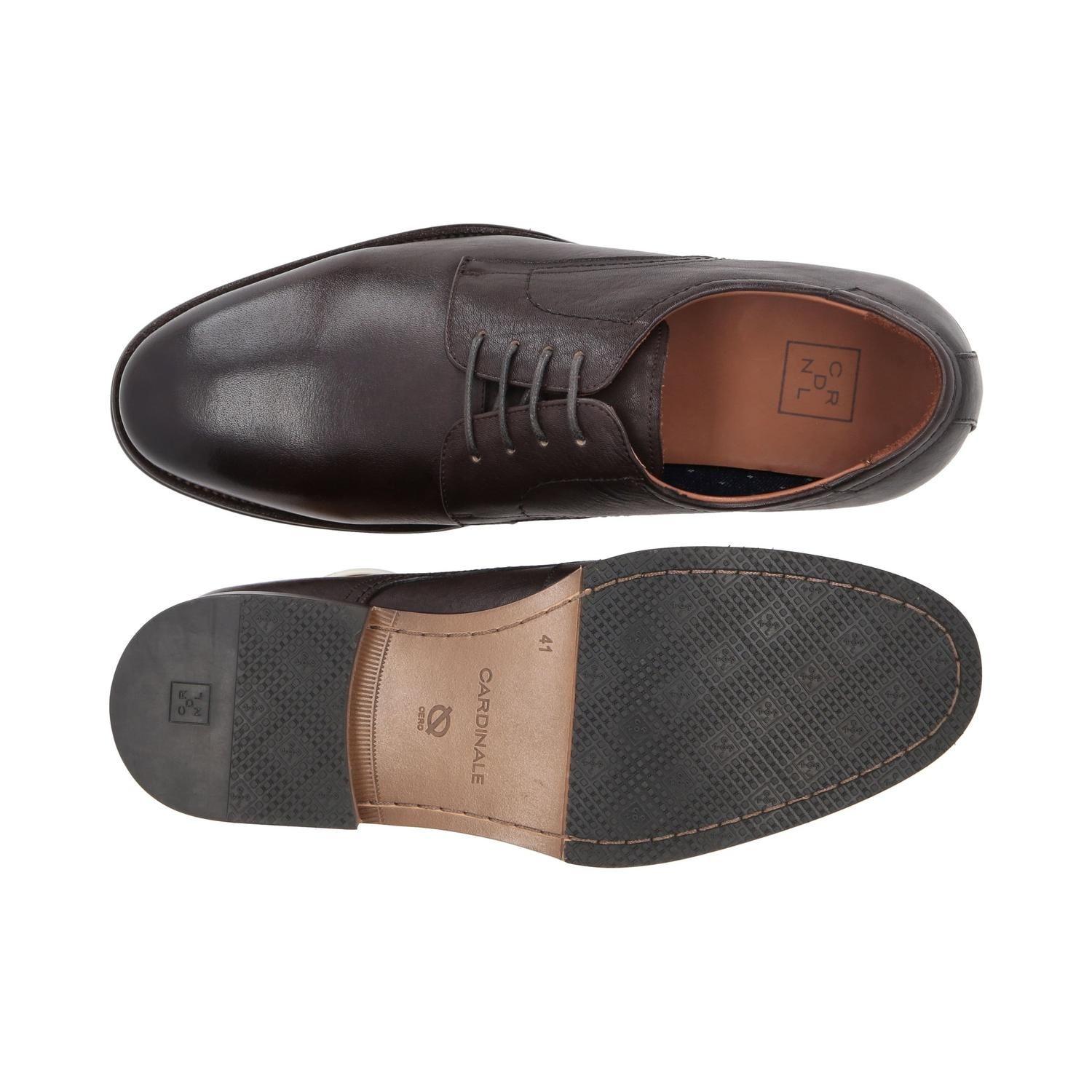 ZAPATOS HOMBRE CUERO REDDANS-0-02 CAFÉ-2