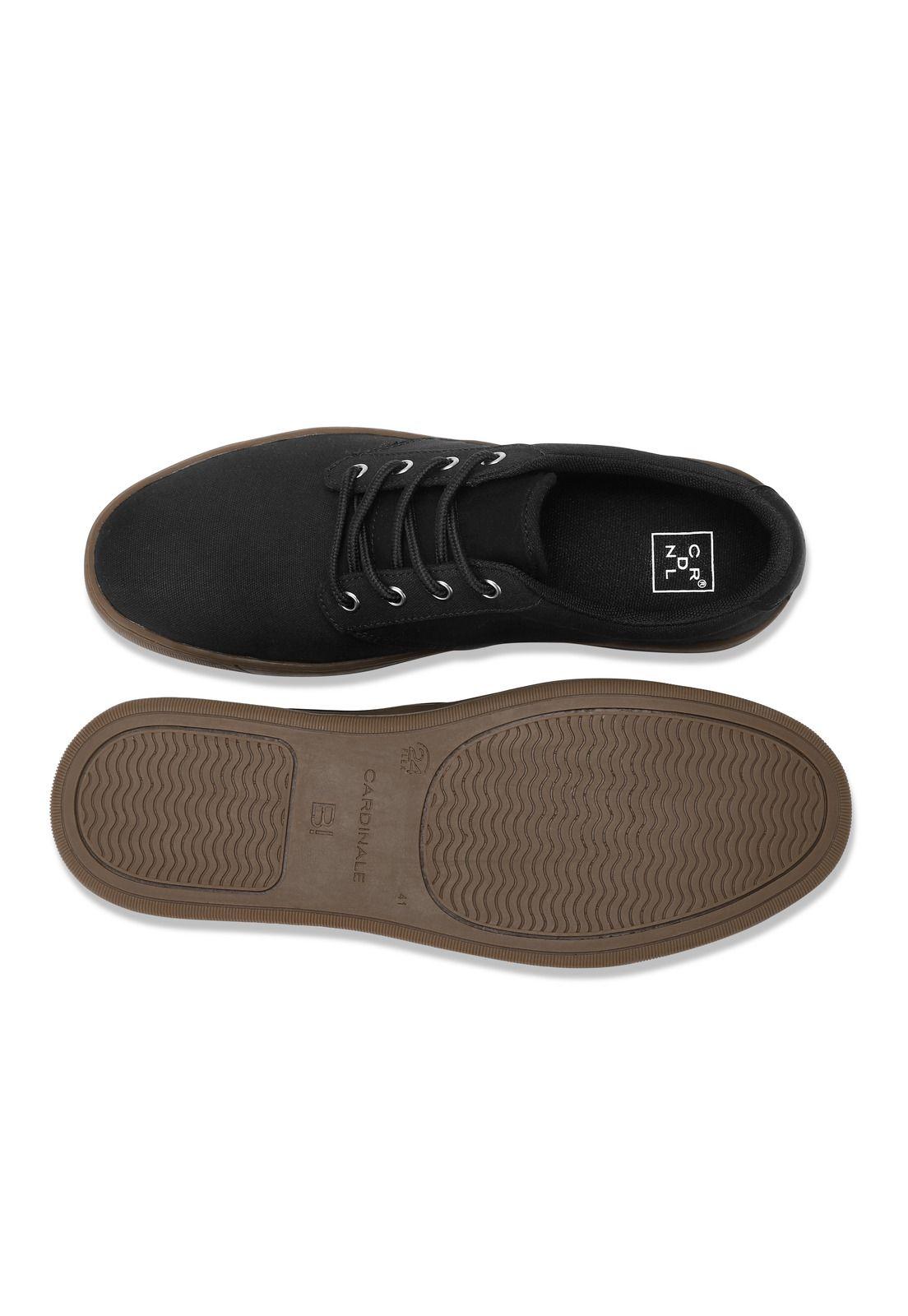Zapatillas Hombre Textil Chess-0-24 Negro Cardinale-2