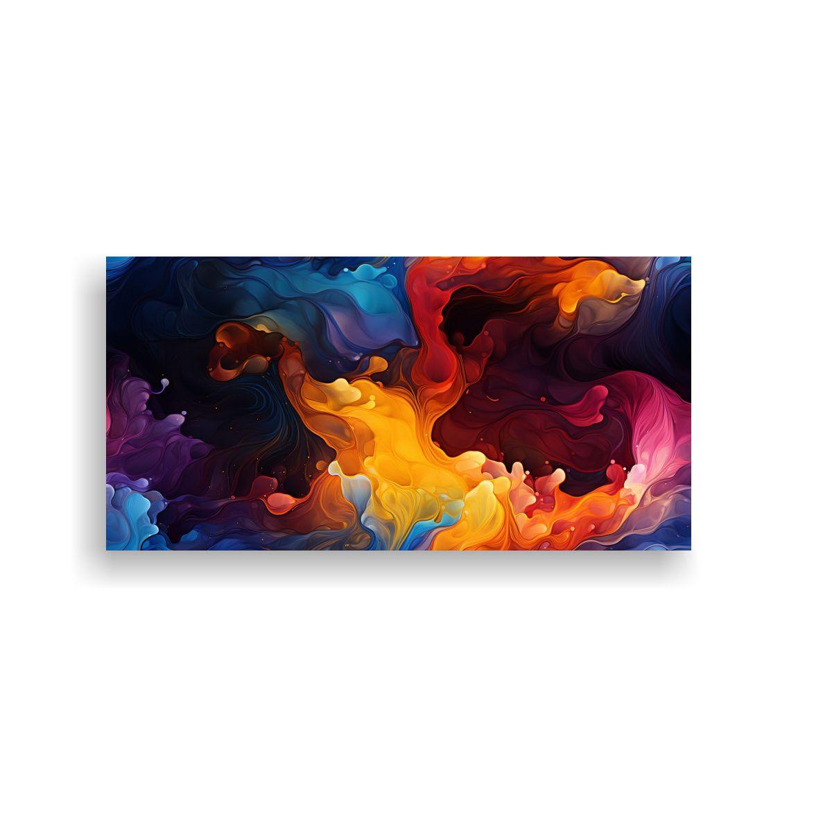 Cuadros Expresión Actuales Liquidos Abstractos 160x80cm-0