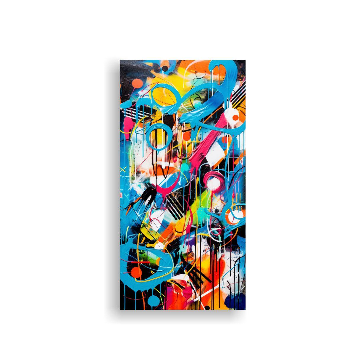 Pinturas Decorativas Abstractas De Fusión 20x40cm-0