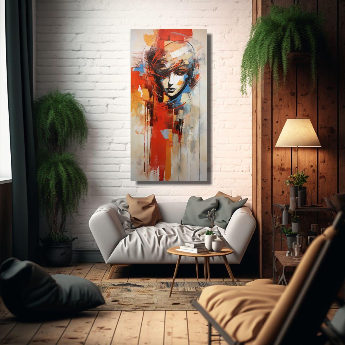 Pinturas Decorativas De Arte Imagen: Cuentos 70x140cm-2