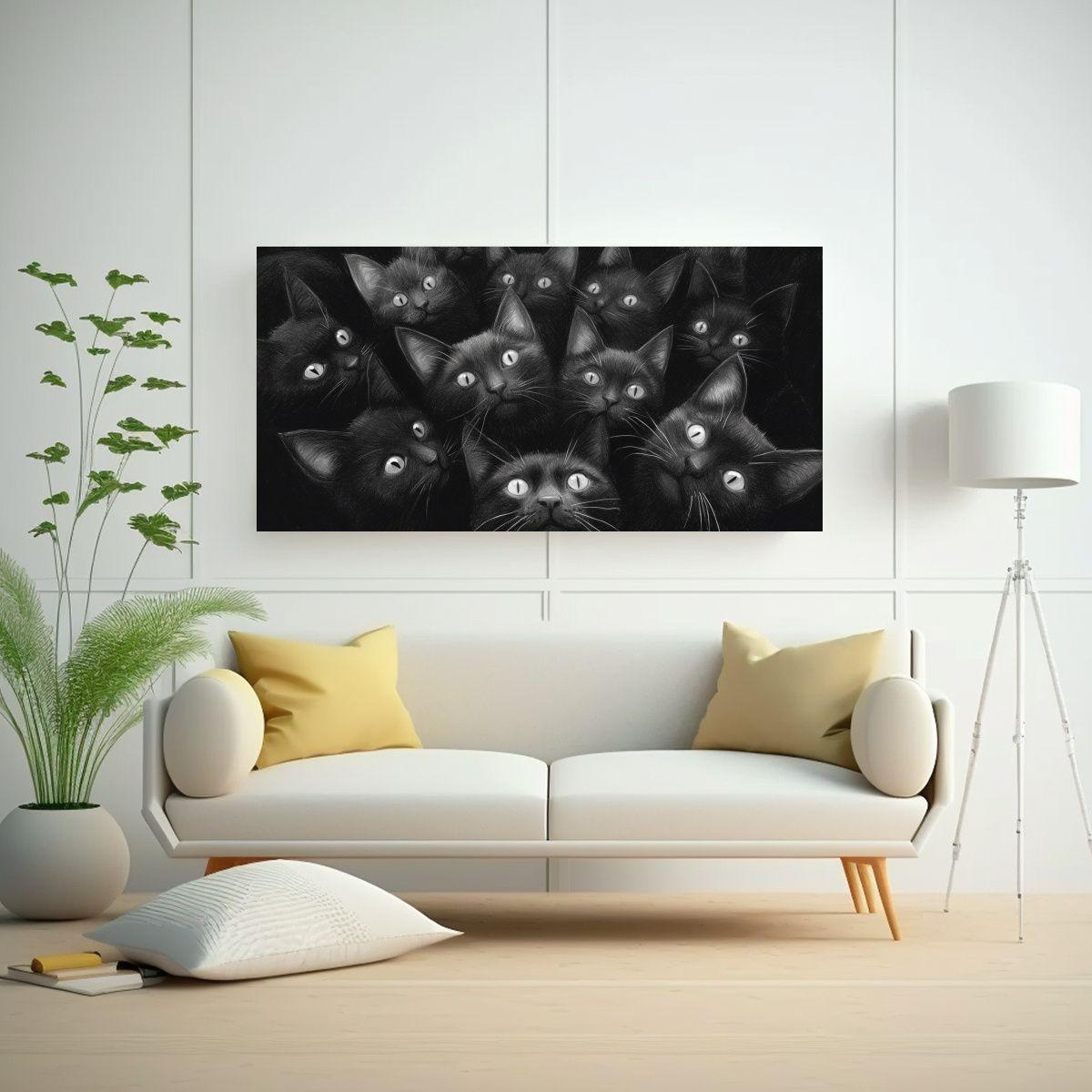 Fotografía Macro Altamente Definida De La Noche 160x80cm-2