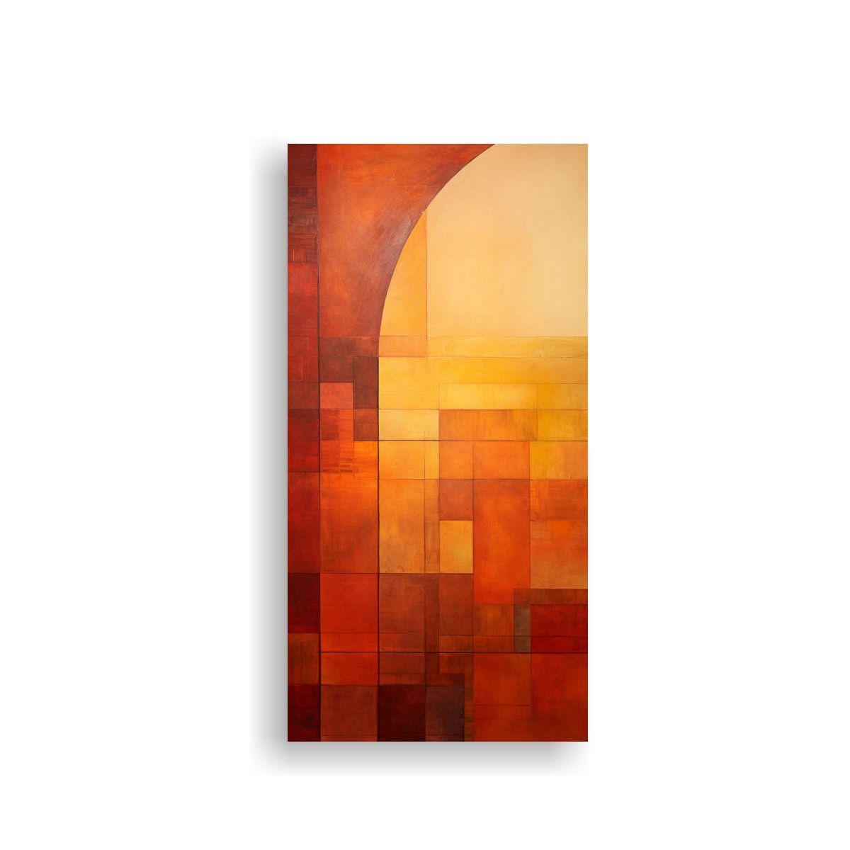Pinturas Decorativas De Composición Vanguardia 70x140cm-0